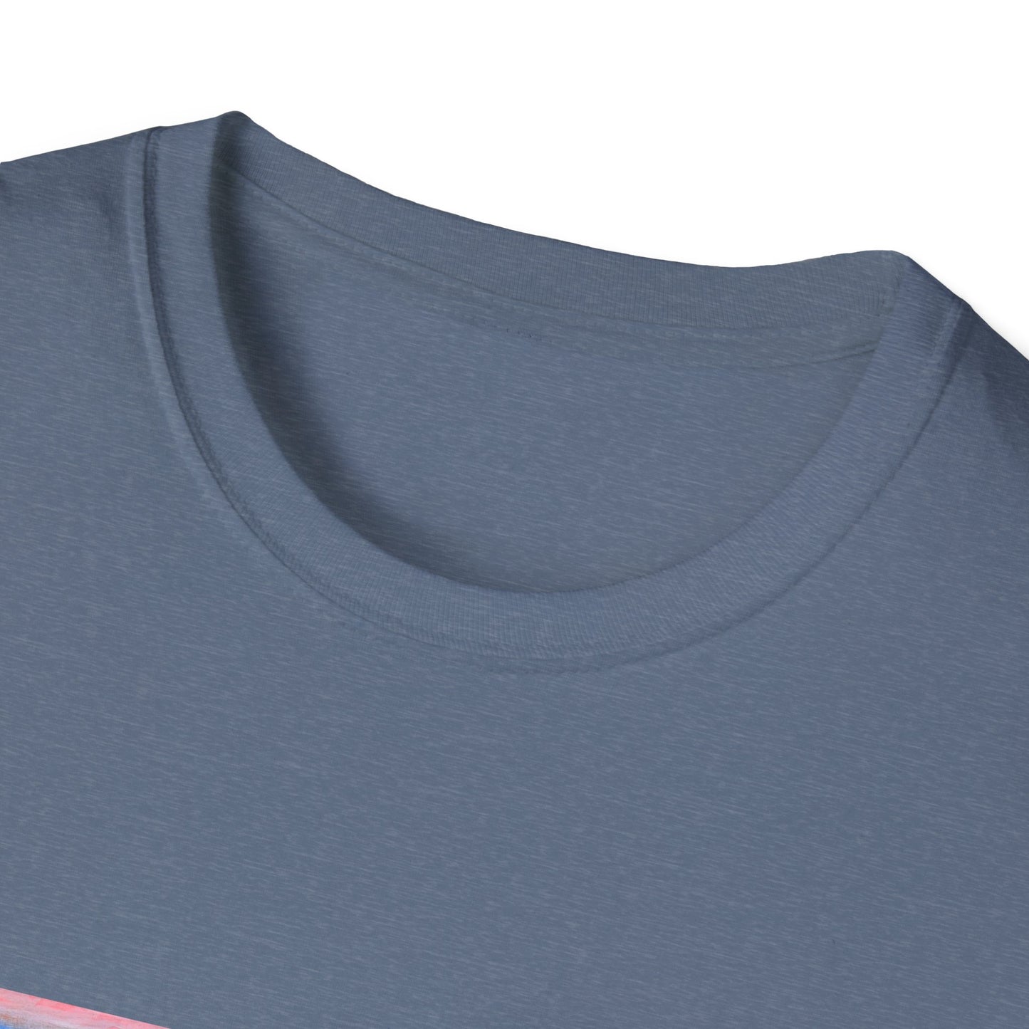 Retro Robot Unisex T-Shirt - Softstyle Graphic Tee for Tech Lovers