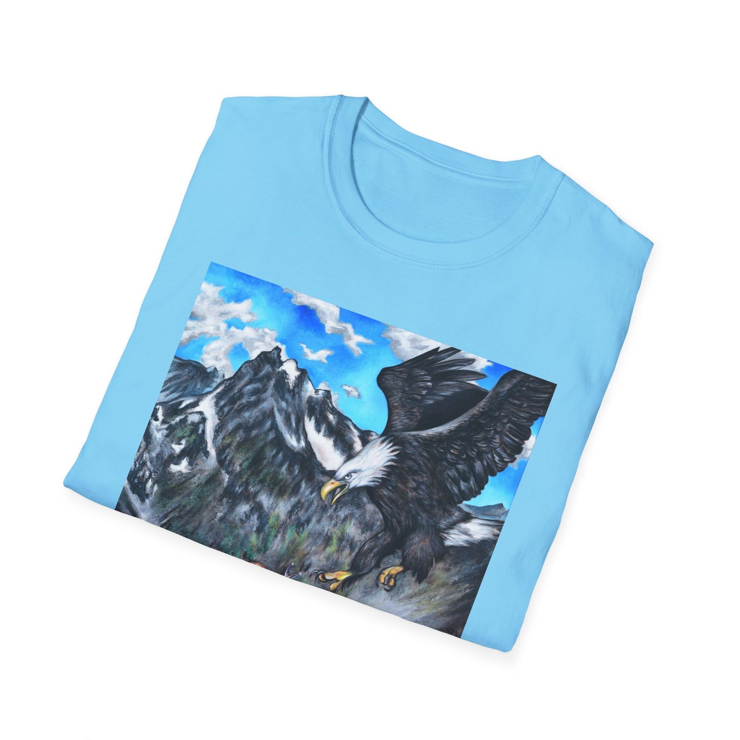 Adventure-Inspired Art Tee, Nature Lover Shirt, Unique Graphic T-Shirt, Boho Casual Wear, Gift for Outdoor Enthusiasts