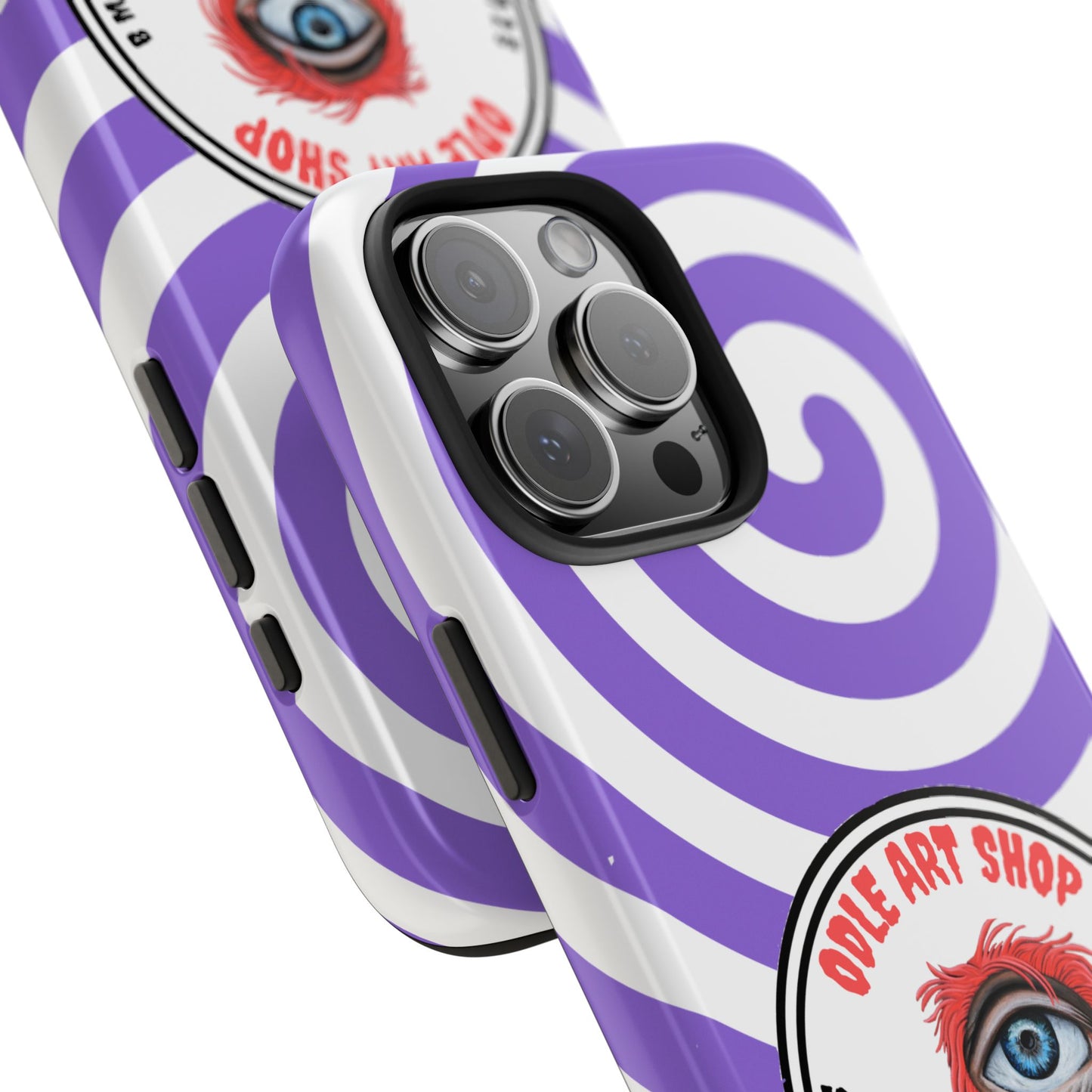 Unique Artistic Tough Phone Cases with Eye Design