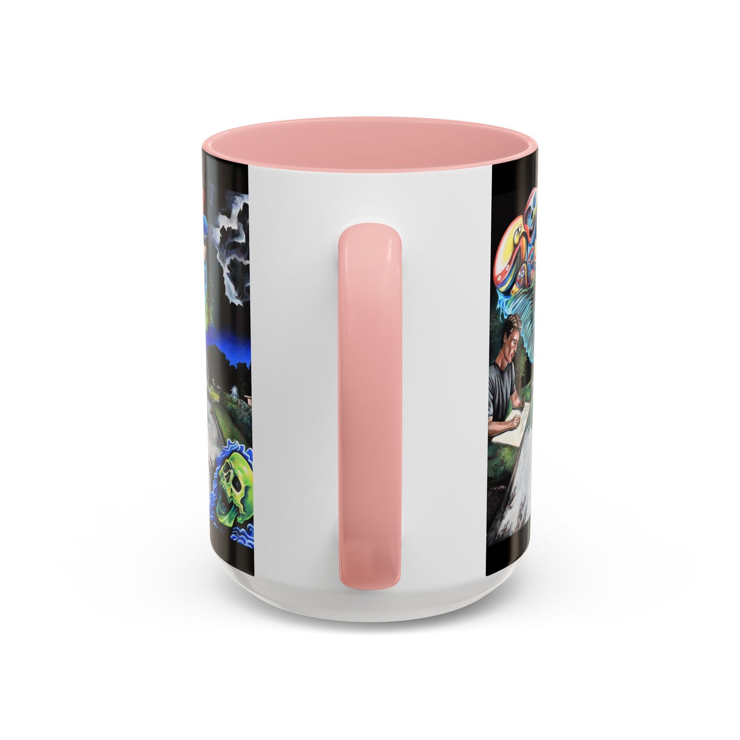 Artistic Accent Coffee Mug - Unique Gift for Coffee Lovers, Creative Aesthetic, Home Decor, Art Enthusiast, Birthday Present, Collectible