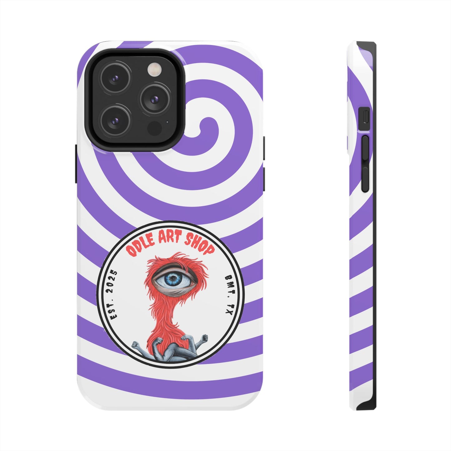 Unique Artistic Tough Phone Cases with Eye Design