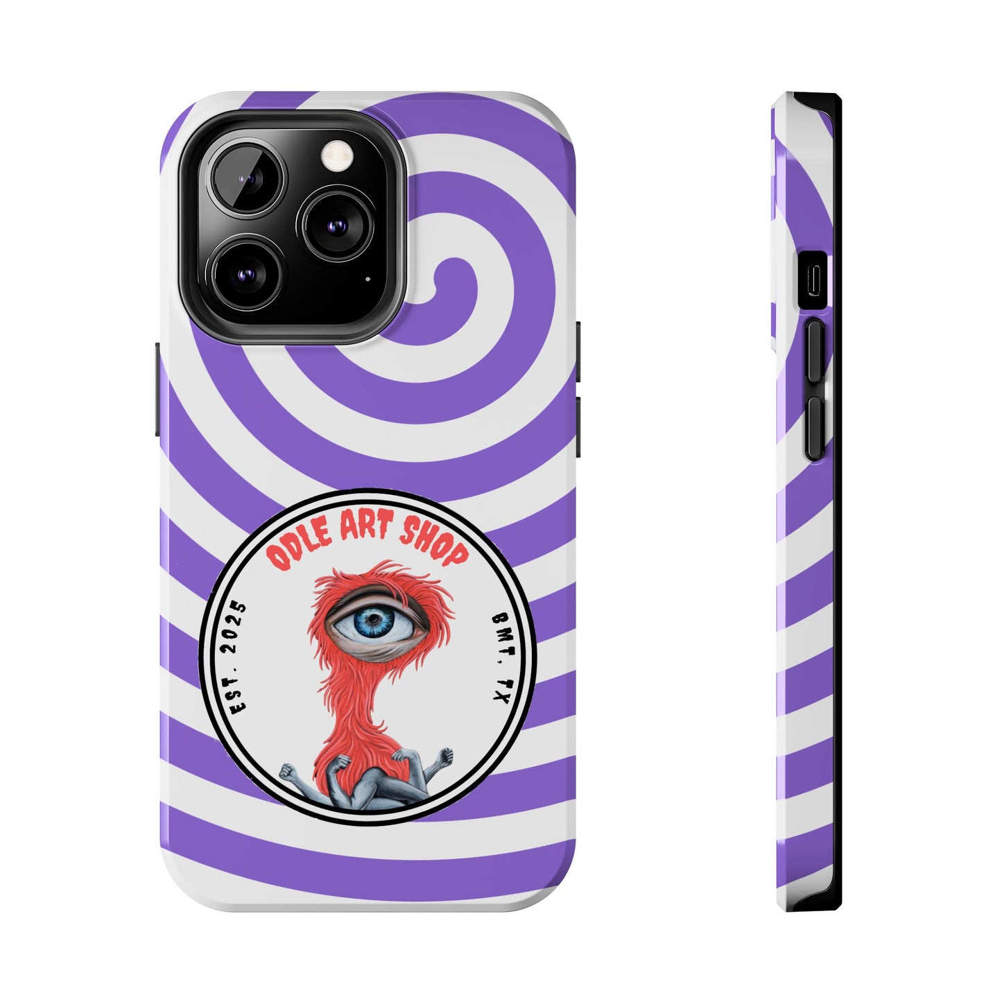 Unique Artistic Tough Phone Cases with Eye Design