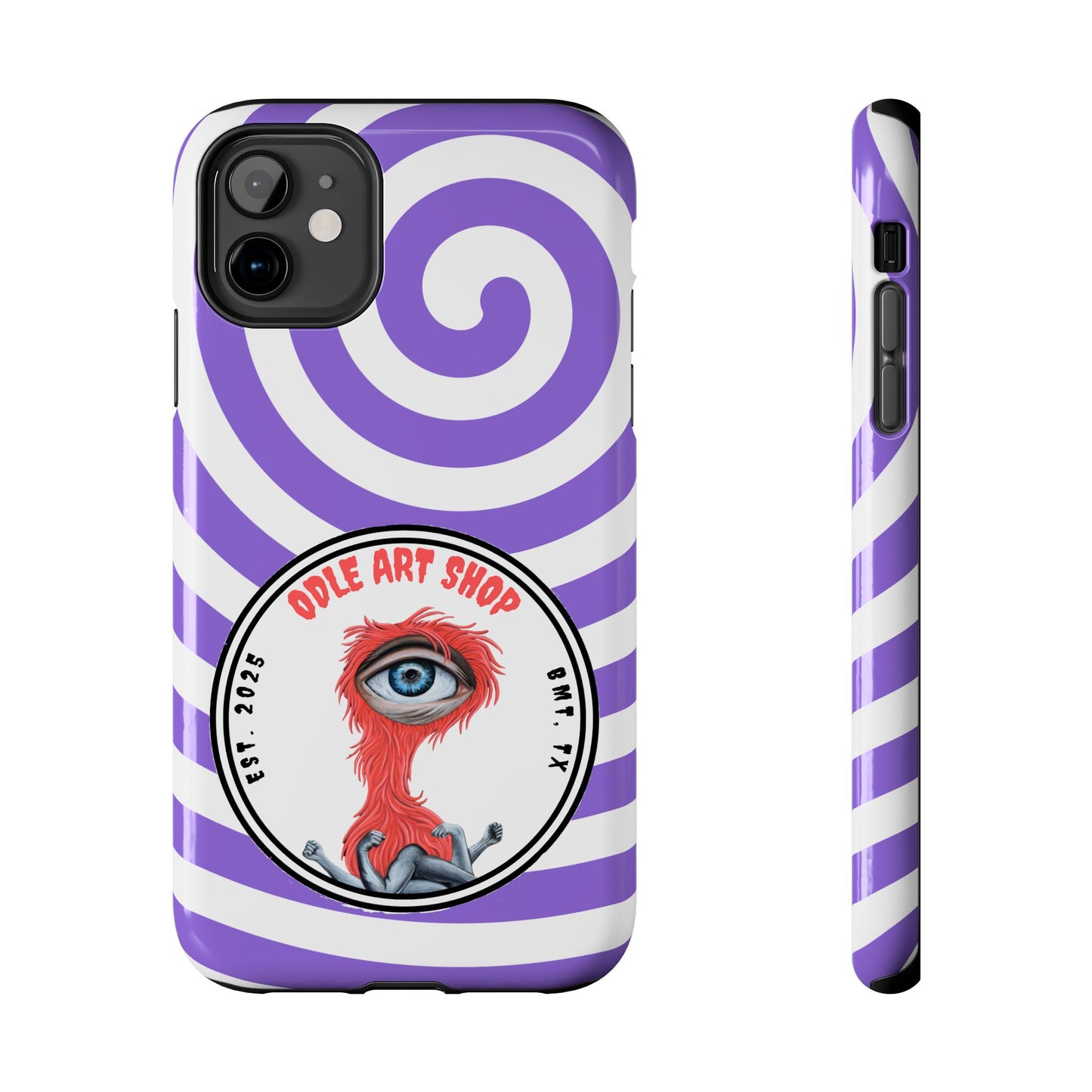 Unique Artistic Tough Phone Cases with Eye Design