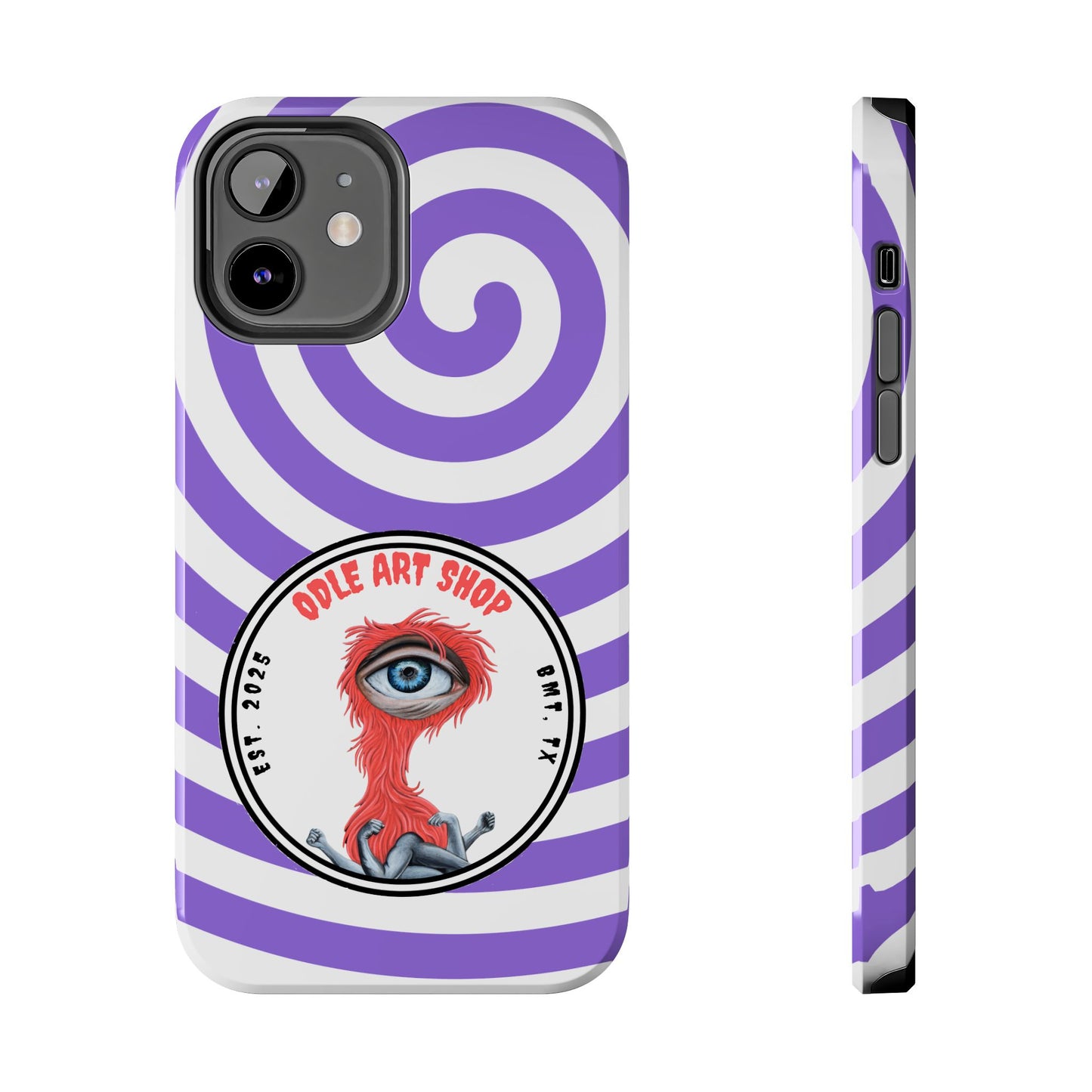 Unique Artistic Tough Phone Cases with Eye Design