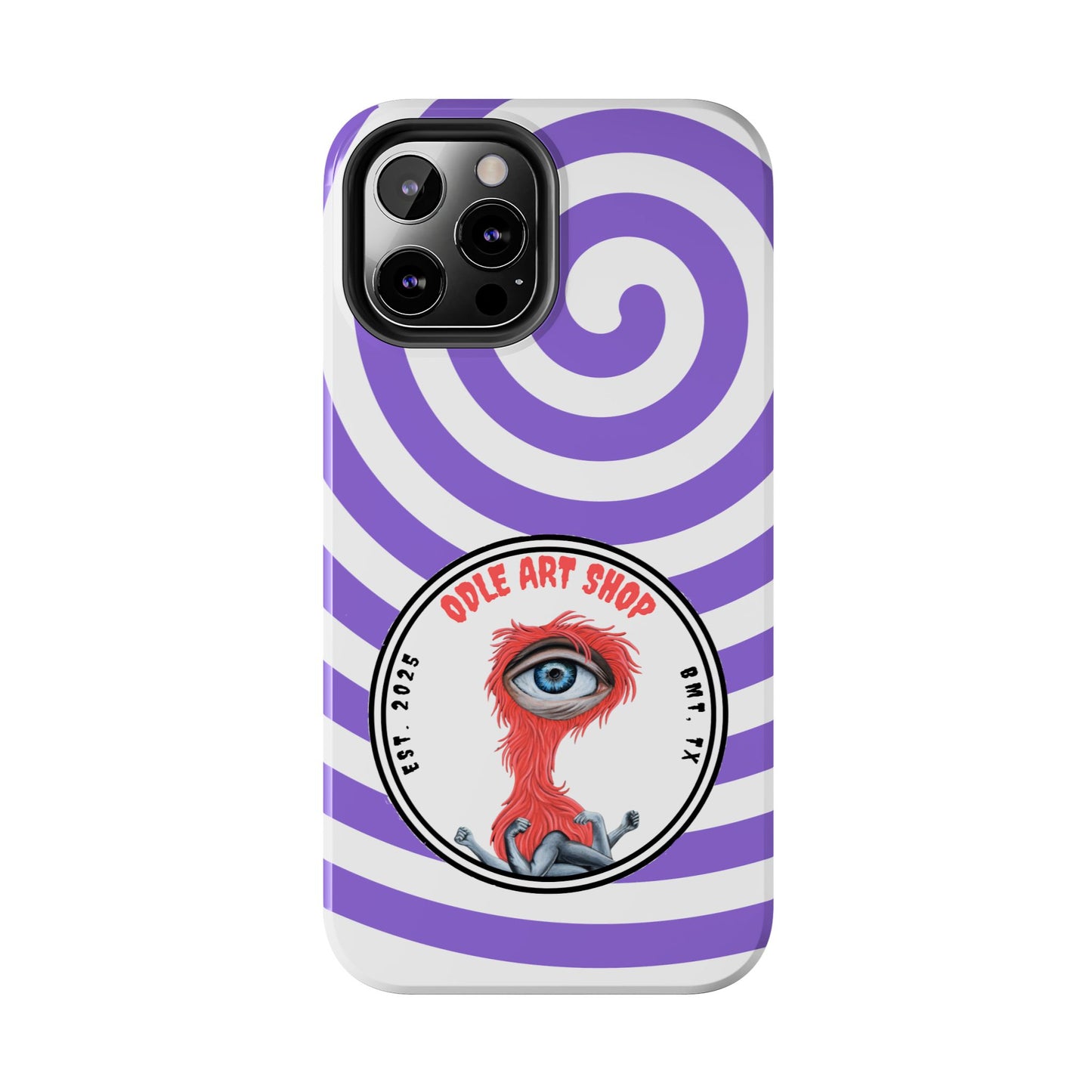 Unique Artistic Tough Phone Cases with Eye Design