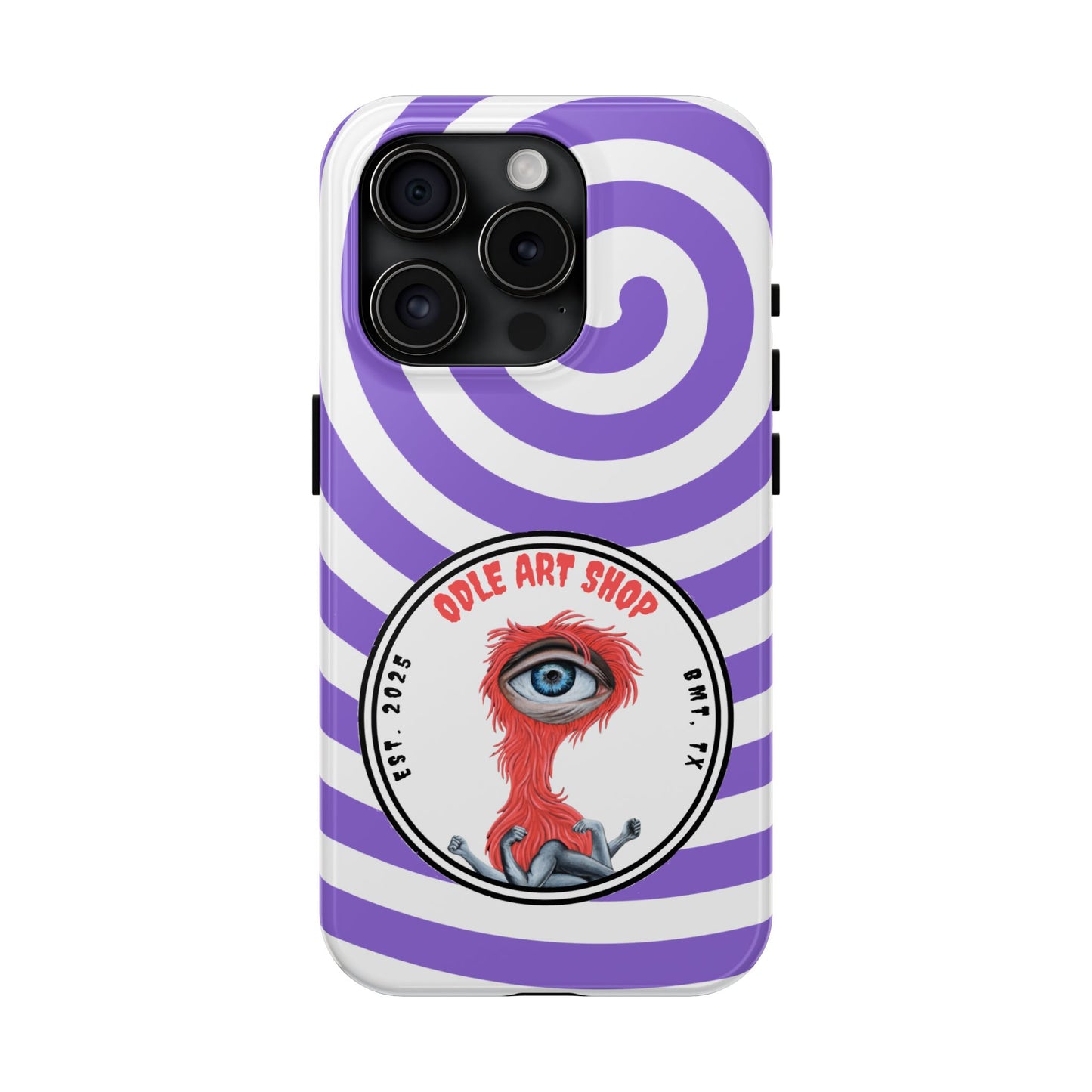Unique Artistic Tough Phone Cases with Eye Design