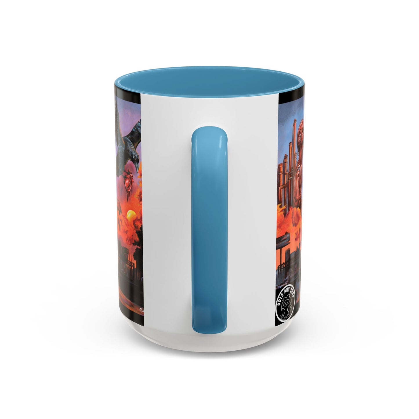 Surreal Art Coffee Mug, Unique Gift for Art Lovers, Home Decor, Black Handle Mug, Perfect for Birthdays, Holidays