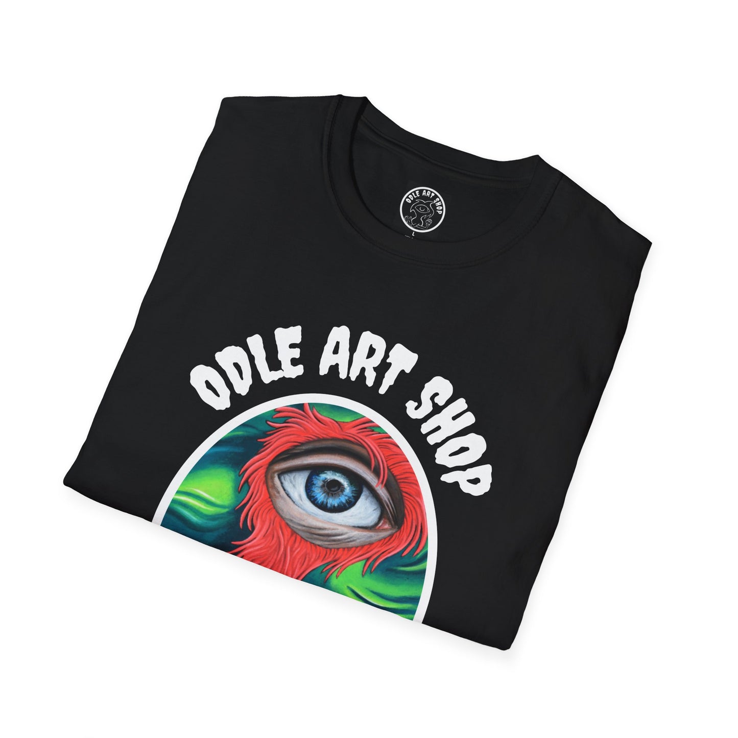 Vibrant Eye Art T-Shirt, Unisex Graphic Tee, Bohemian Style Shirt, Unique Gift, Festival Wear, Casual Everyday Top