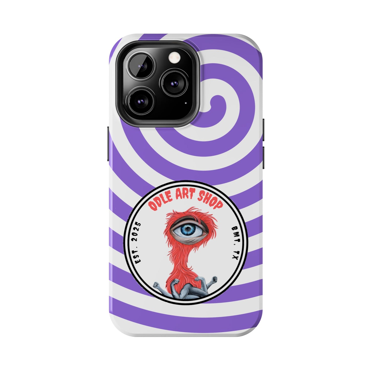 Unique Artistic Tough Phone Cases with Eye Design