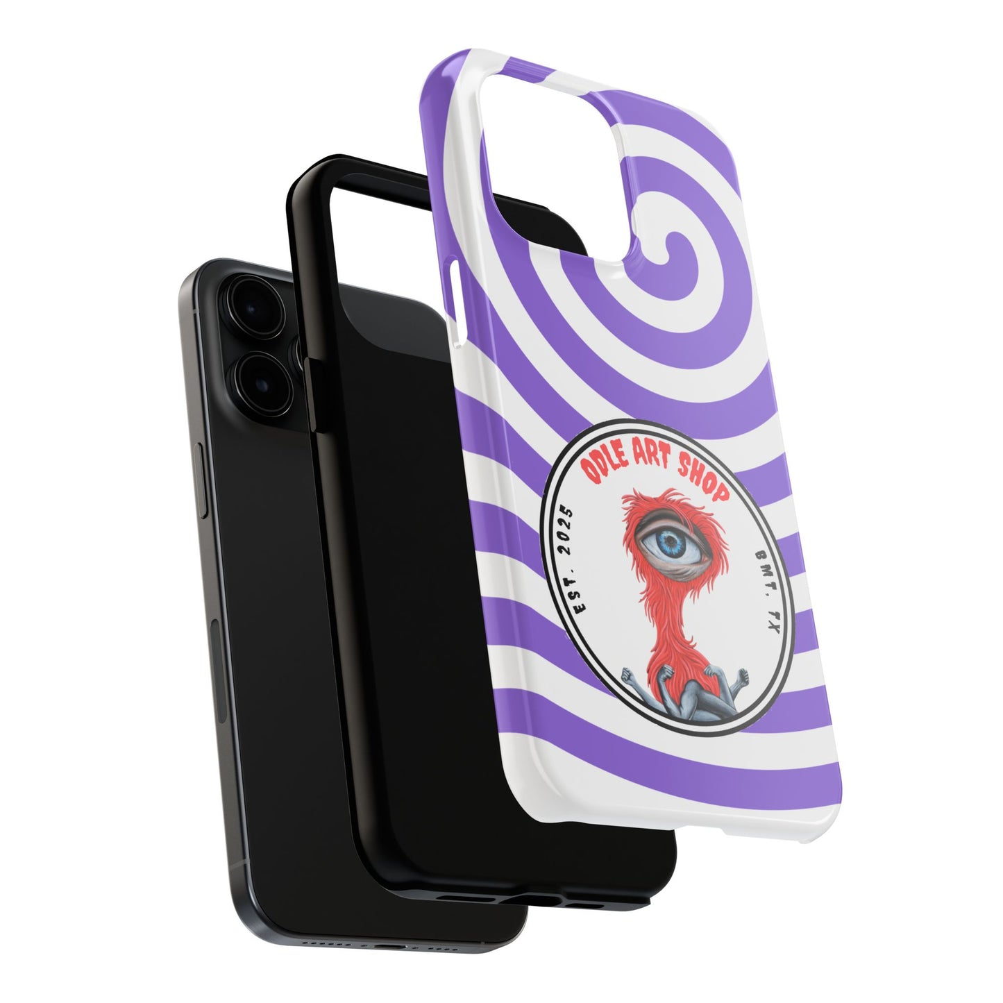 Unique Artistic Tough Phone Cases with Eye Design