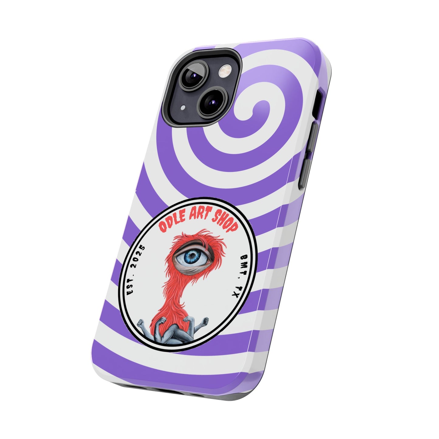 Unique Artistic Tough Phone Cases with Eye Design