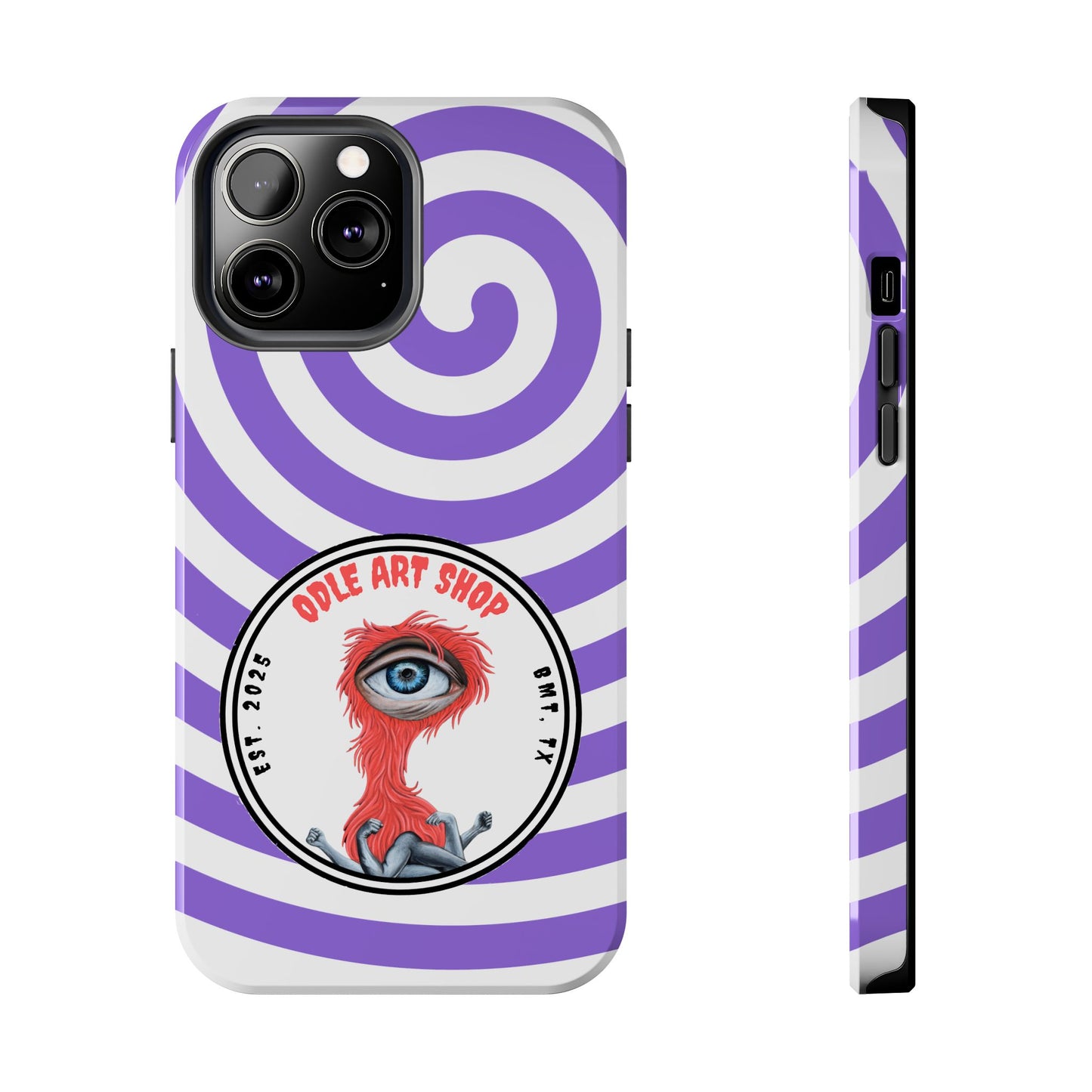 Unique Artistic Tough Phone Cases with Eye Design