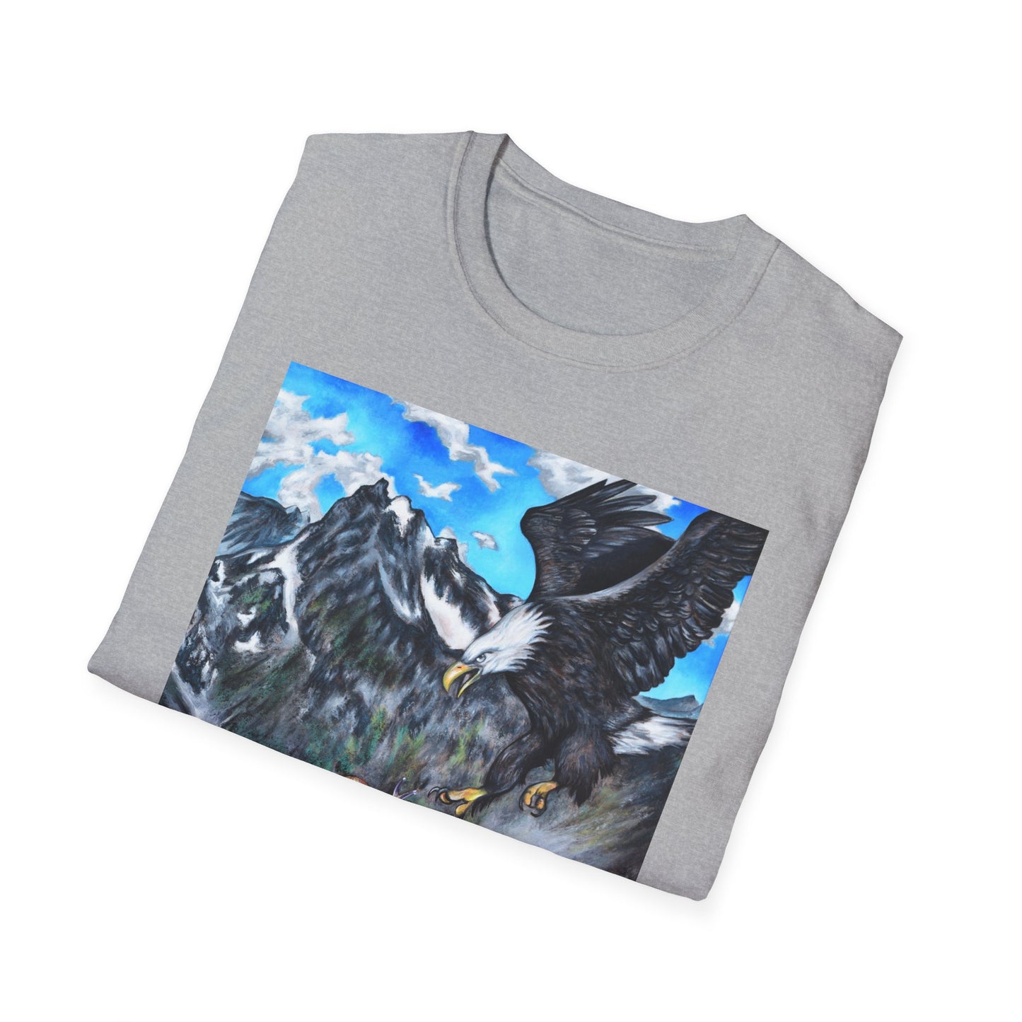Adventure-Inspired Art Tee, Nature Lover Shirt, Unique Graphic T-Shirt, Boho Casual Wear, Gift for Outdoor Enthusiasts