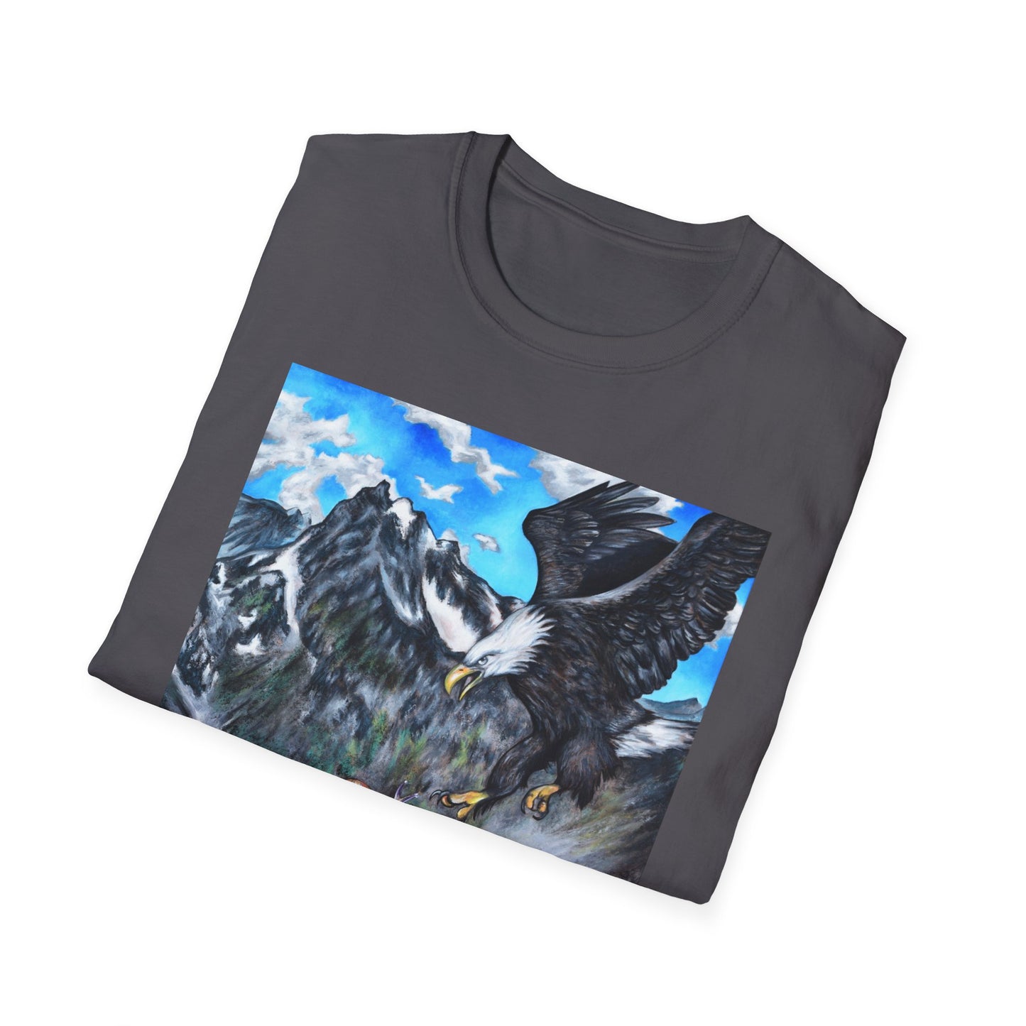 Adventure-Inspired Art Tee, Nature Lover Shirt, Unique Graphic T-Shirt, Boho Casual Wear, Gift for Outdoor Enthusiasts