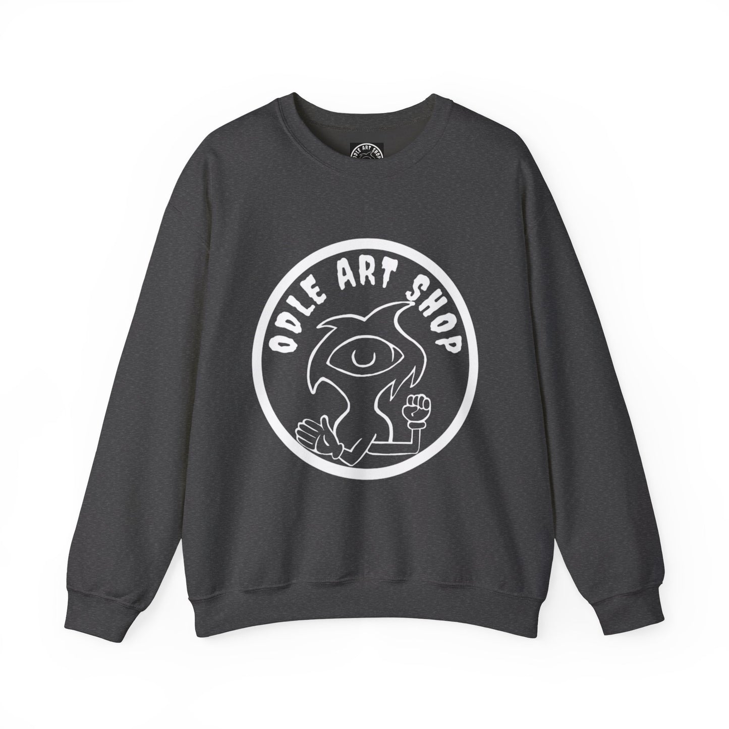 Street Style Unisex Sweatshirt, Cool Art Sweatshirt, Casual Crewneck Top, Gift for Artists, Trendy Fashion Sweatshirt
