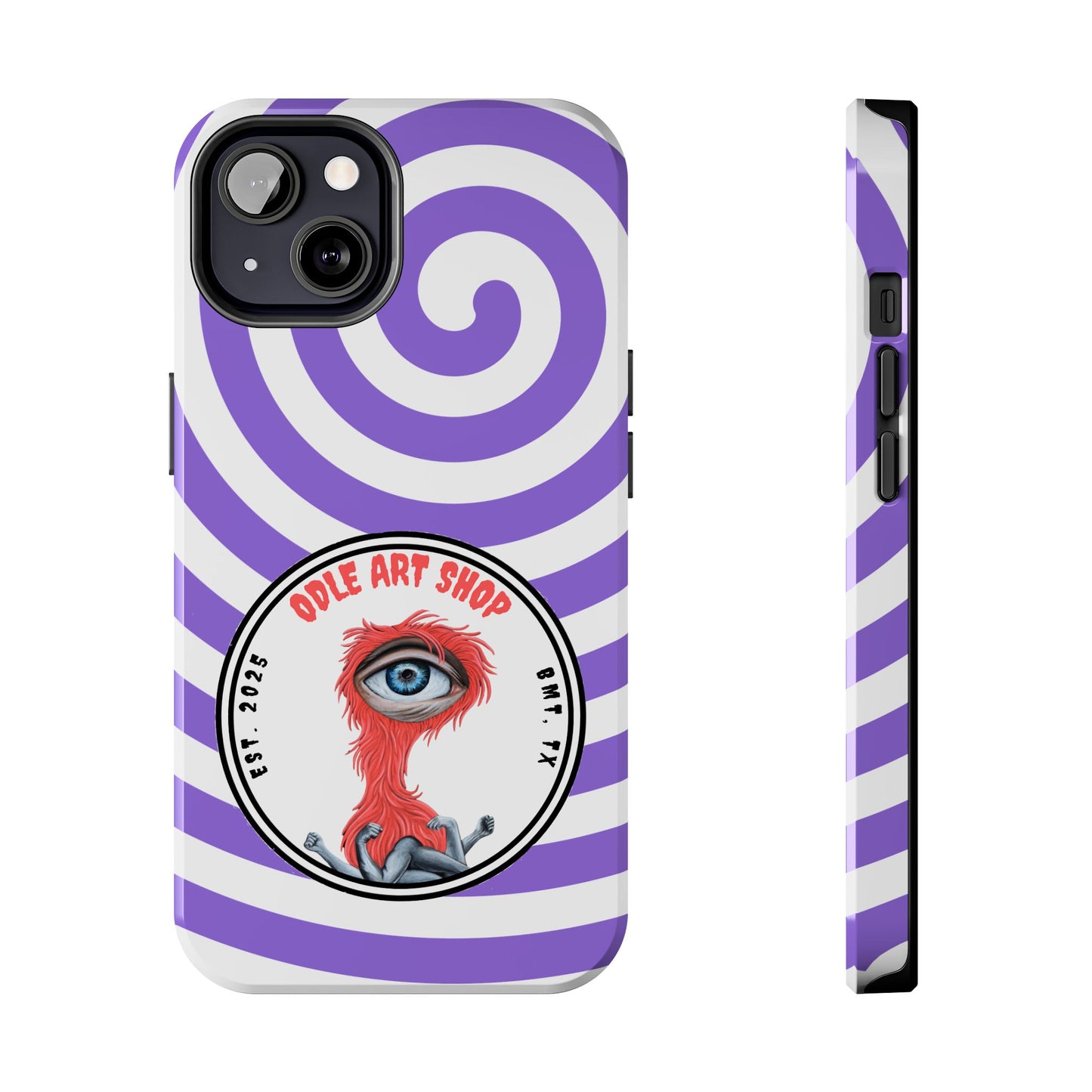 Unique Artistic Tough Phone Cases with Eye Design