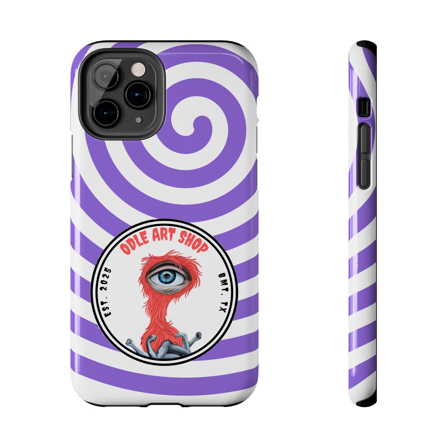 Unique Artistic Tough Phone Cases with Eye Design