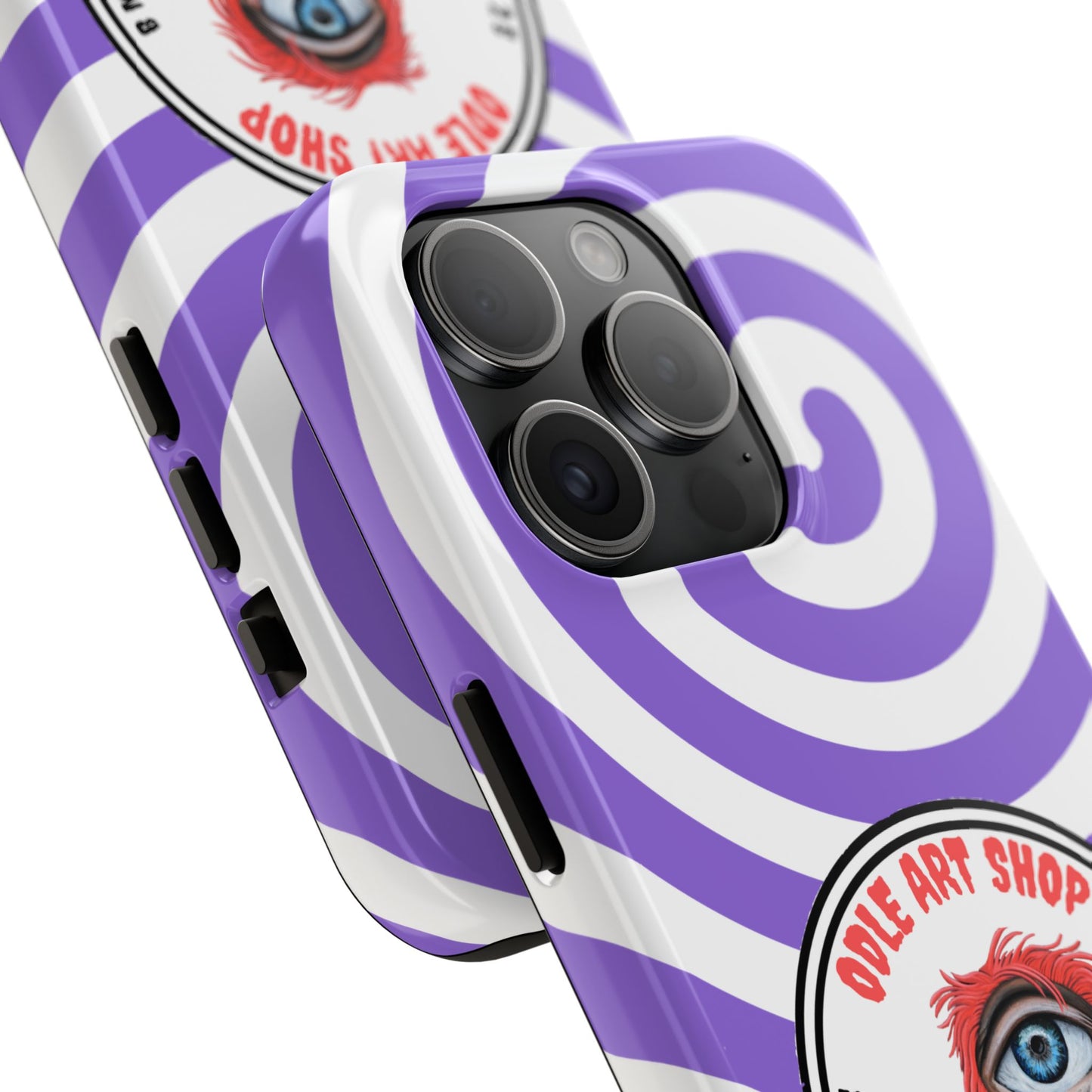 Unique Artistic Tough Phone Cases with Eye Design