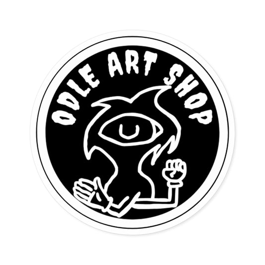 Artistic Round Stickers, Decorating, Laptop Stickers, Unique Gifts, Home Decor, Creative Party Favors