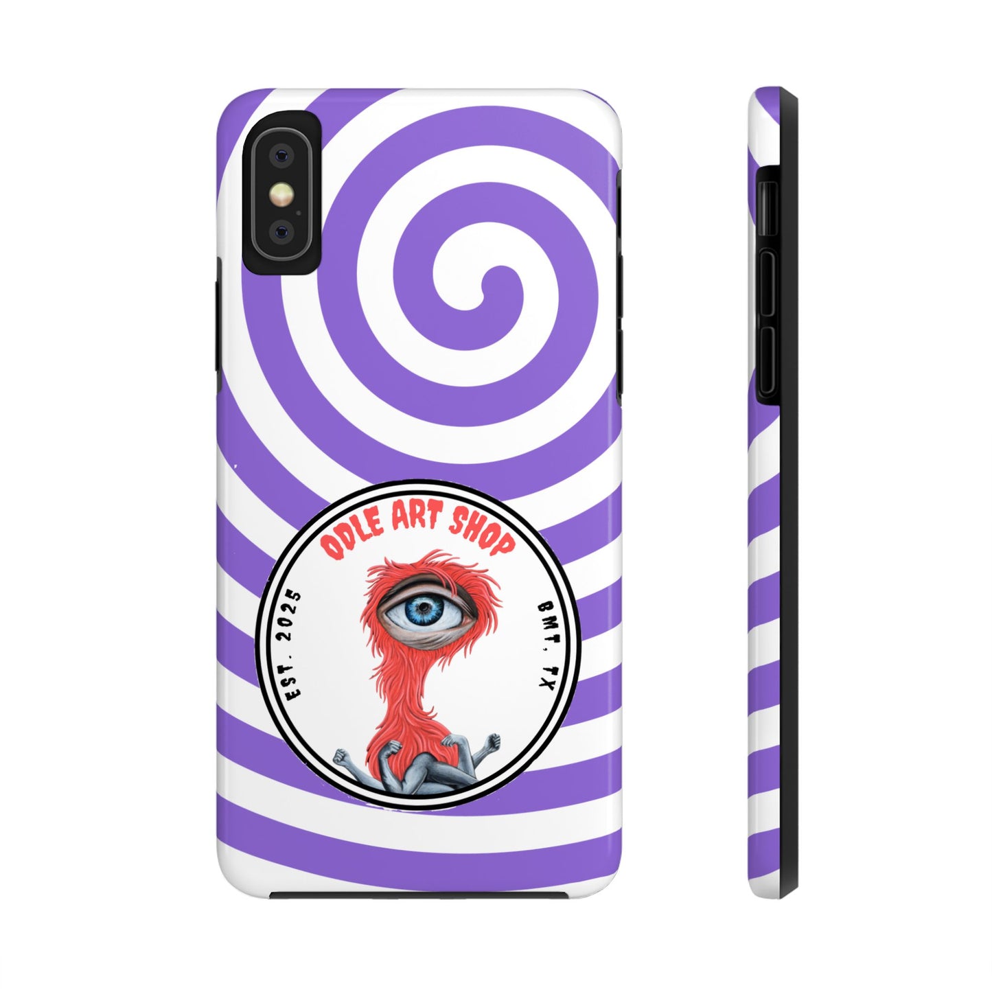 Unique Artistic Tough Phone Cases with Eye Design