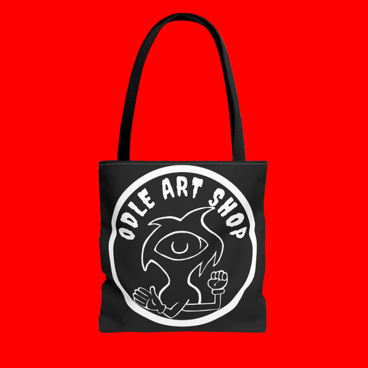 Artistic Tote Bag - Unique AOP Design, Fashionable Eco-Friendly, Everyday Use, Creative Gift, Art Lovers, Shopping Accessory