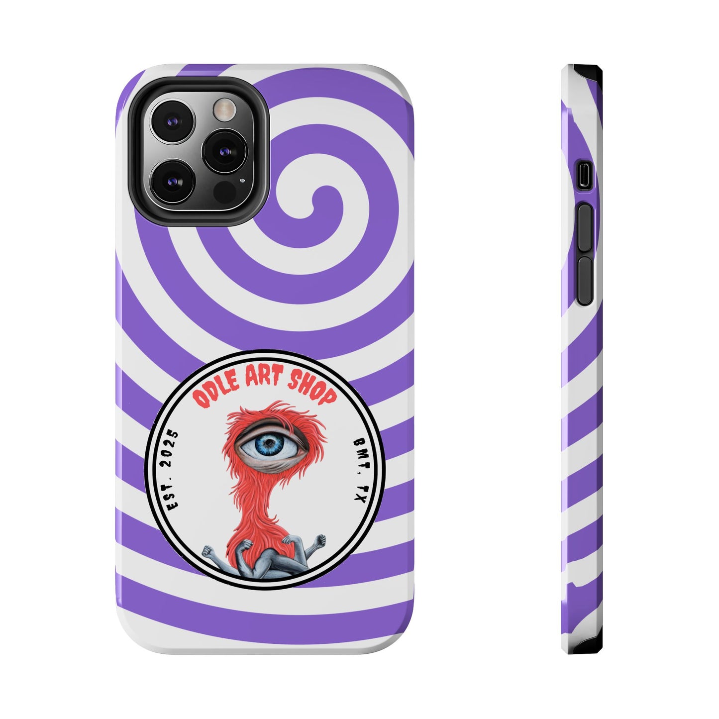 Unique Artistic Tough Phone Cases with Eye Design