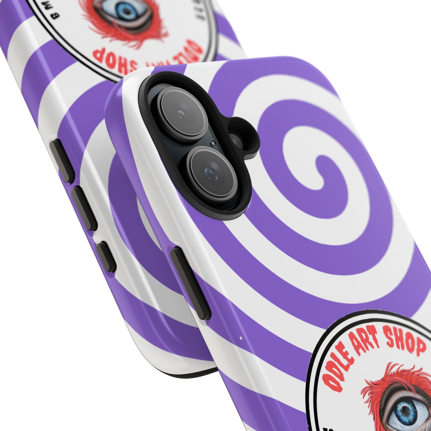 Unique Artistic Tough Phone Cases with Eye Design