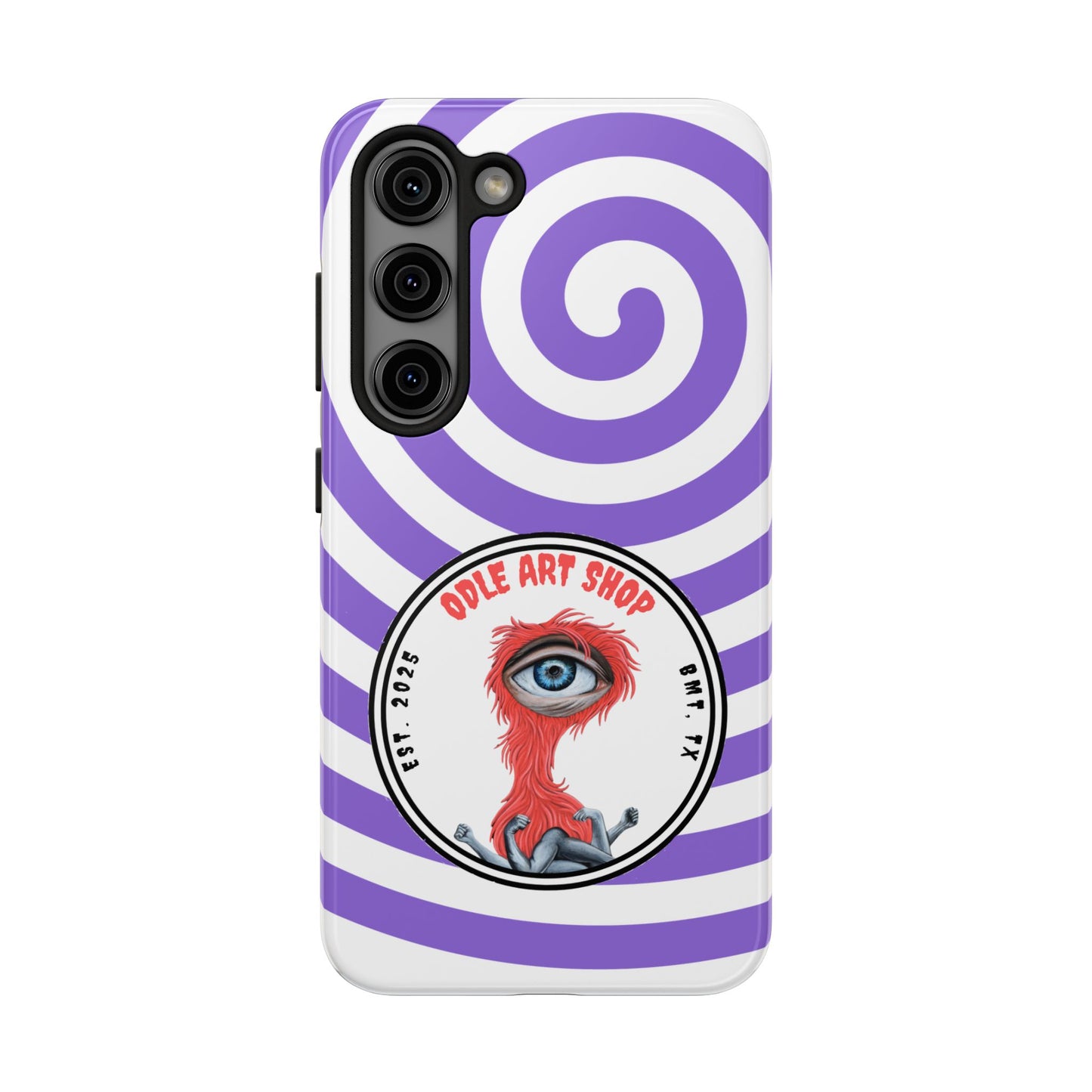 Unique Artistic Tough Phone Cases with Eye Design