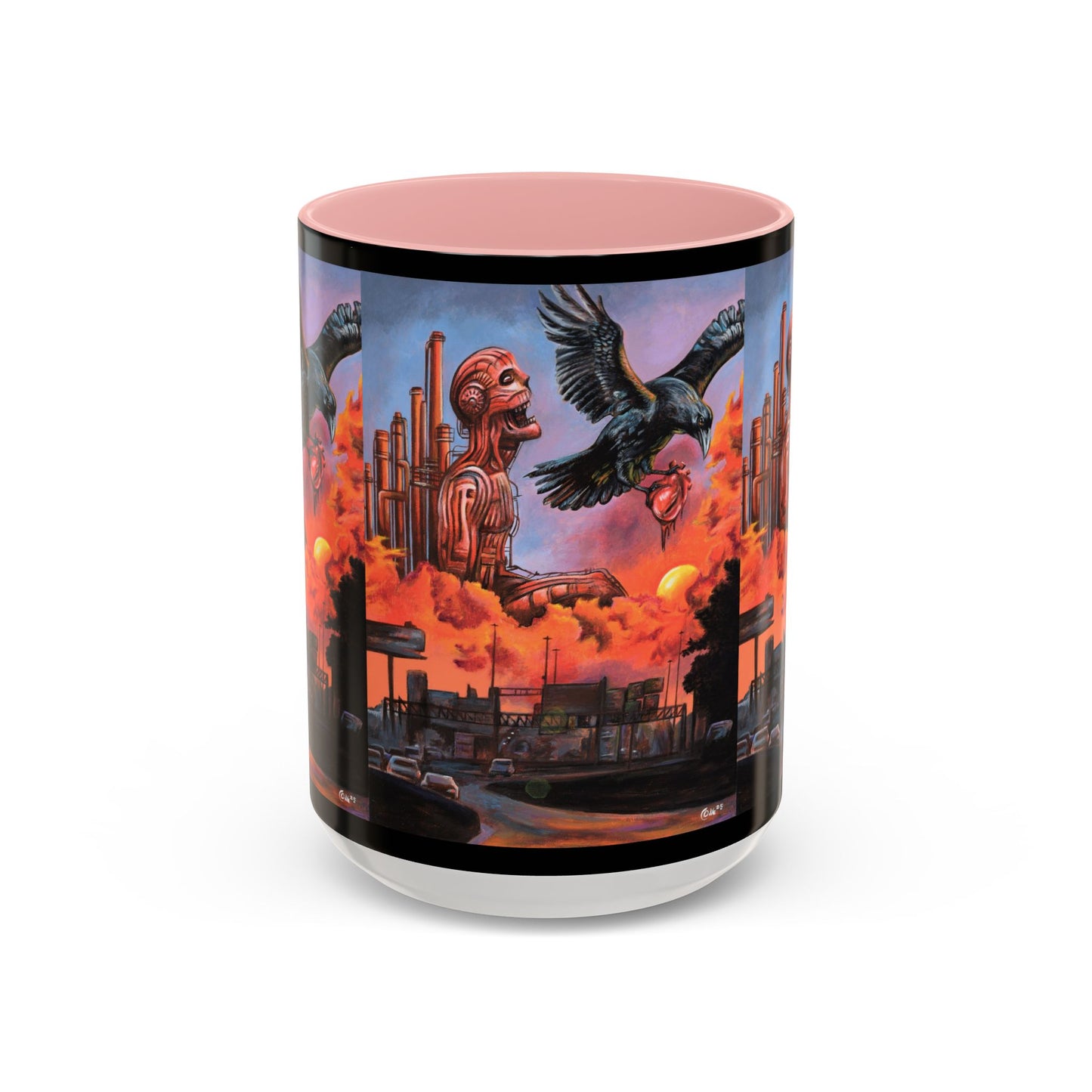 Surreal Art Coffee Mug, Unique Gift for Art Lovers, Home Decor, Black Handle Mug, Perfect for Birthdays, Holidays