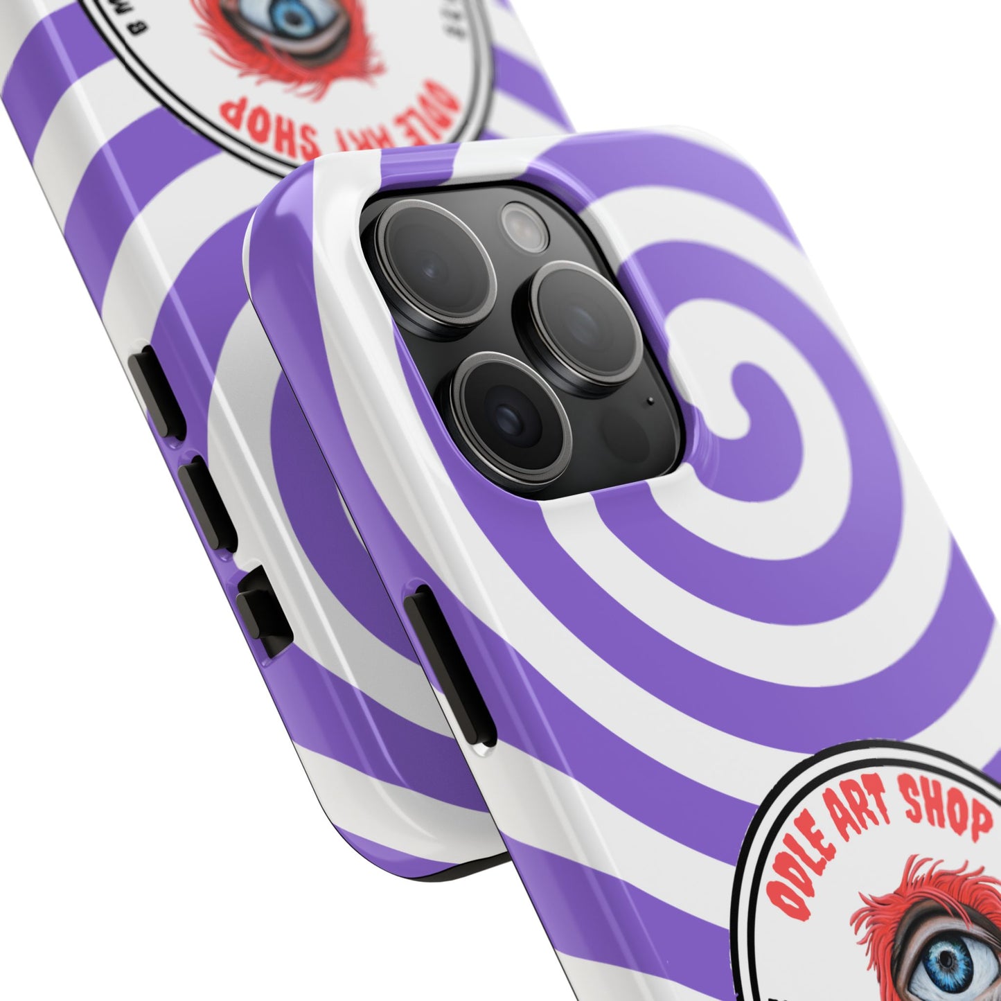 Unique Artistic Tough Phone Cases with Eye Design