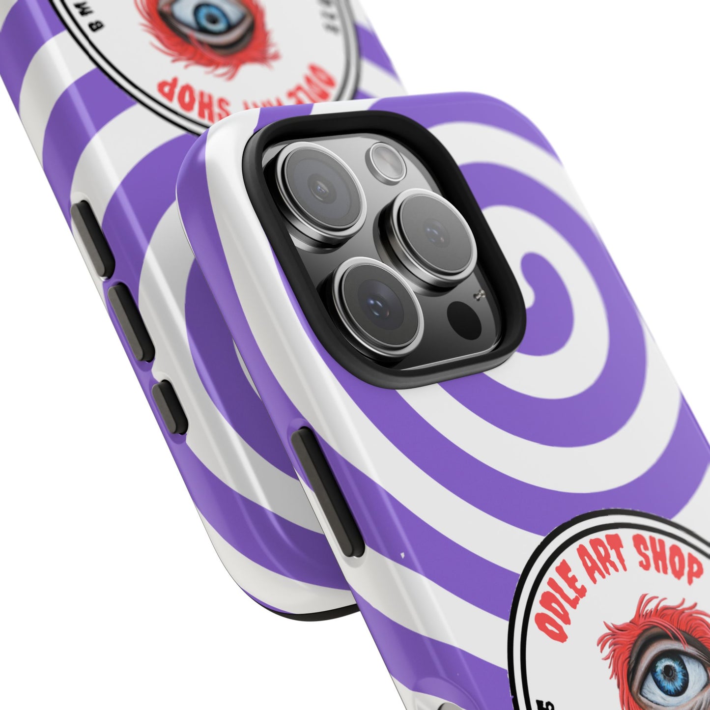 Unique Artistic Tough Phone Cases with Eye Design