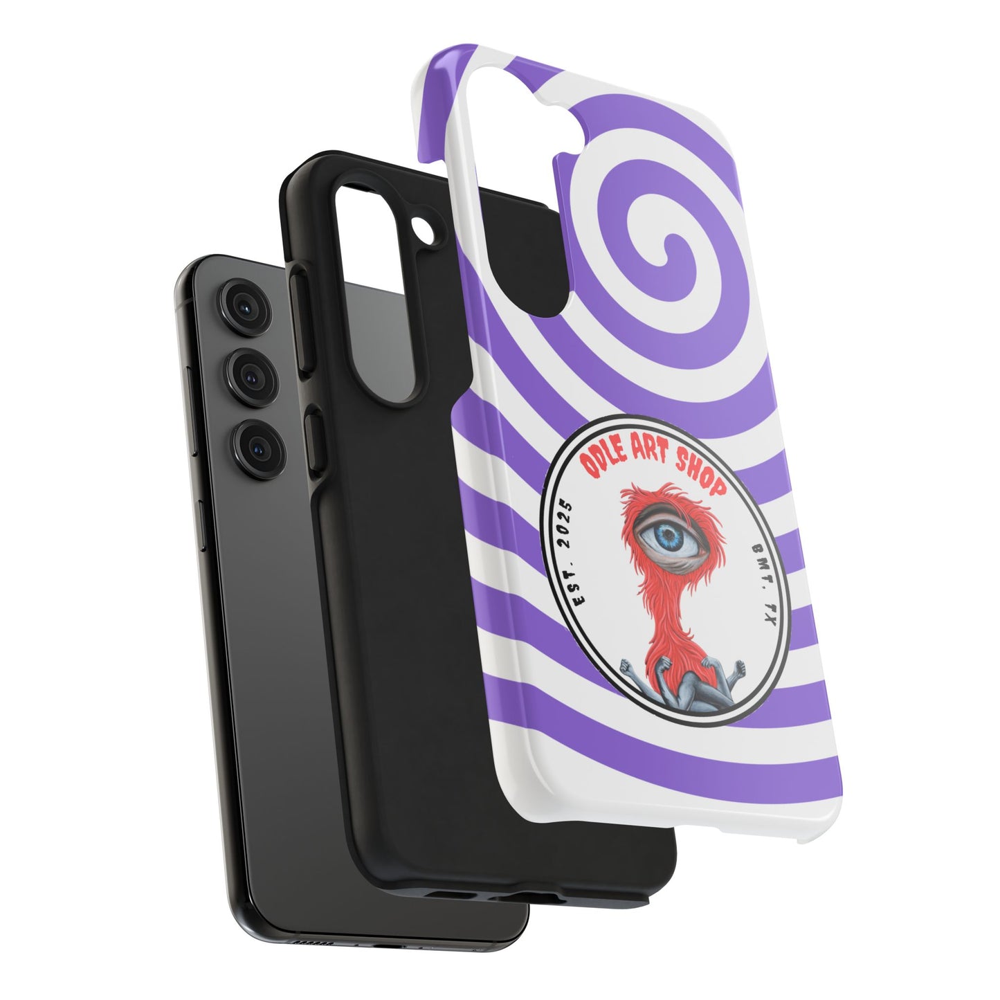 Unique Artistic Tough Phone Cases with Eye Design