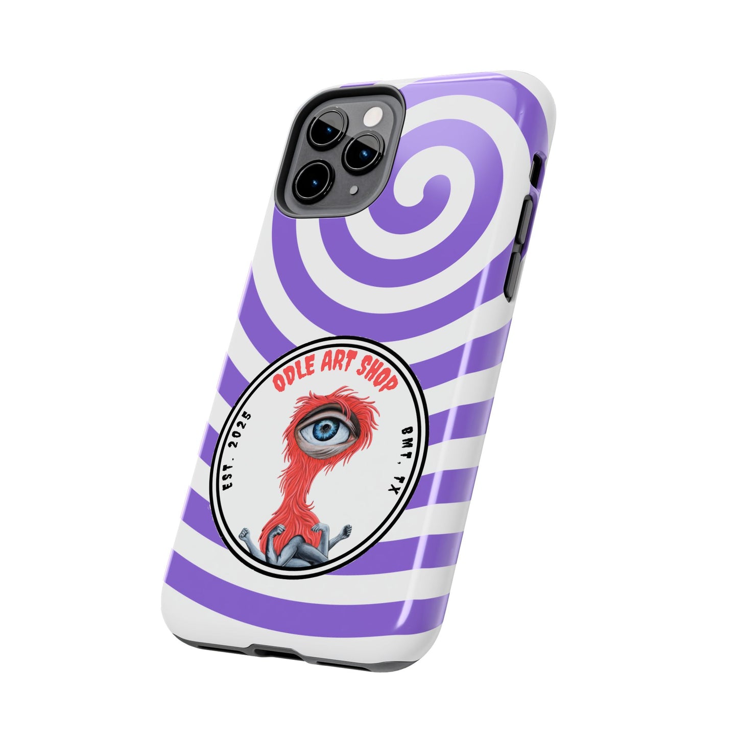 Unique Artistic Tough Phone Cases with Eye Design