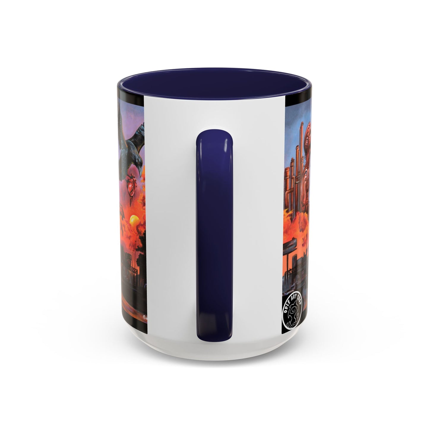 Surreal Art Coffee Mug, Unique Gift for Art Lovers, Home Decor, Black Handle Mug, Perfect for Birthdays, Holidays