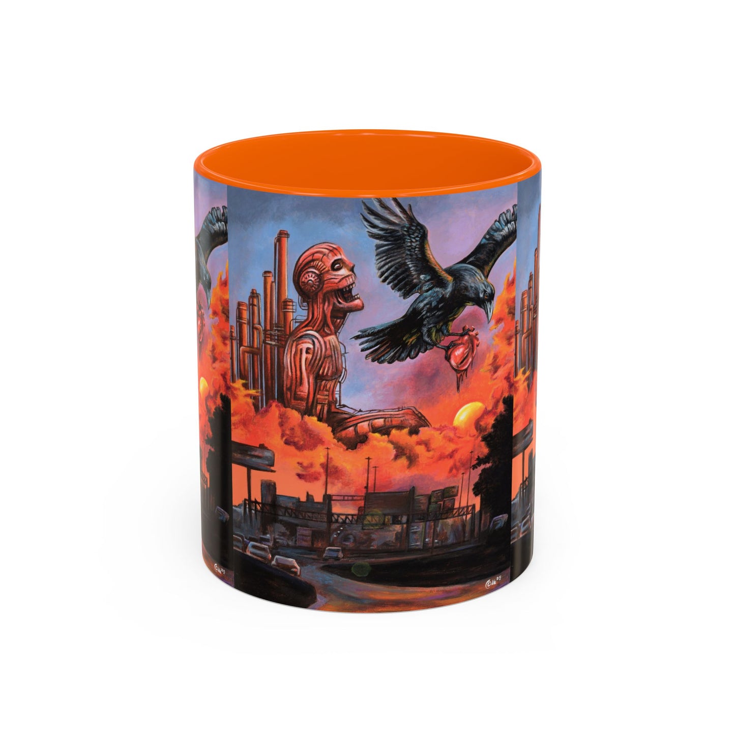 Surreal Art Coffee Mug, Unique Gift for Art Lovers, Home Decor, Black Handle Mug, Perfect for Birthdays, Holidays