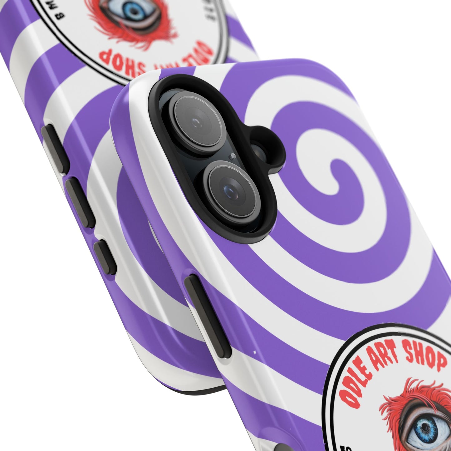 Unique Artistic Tough Phone Cases with Eye Design