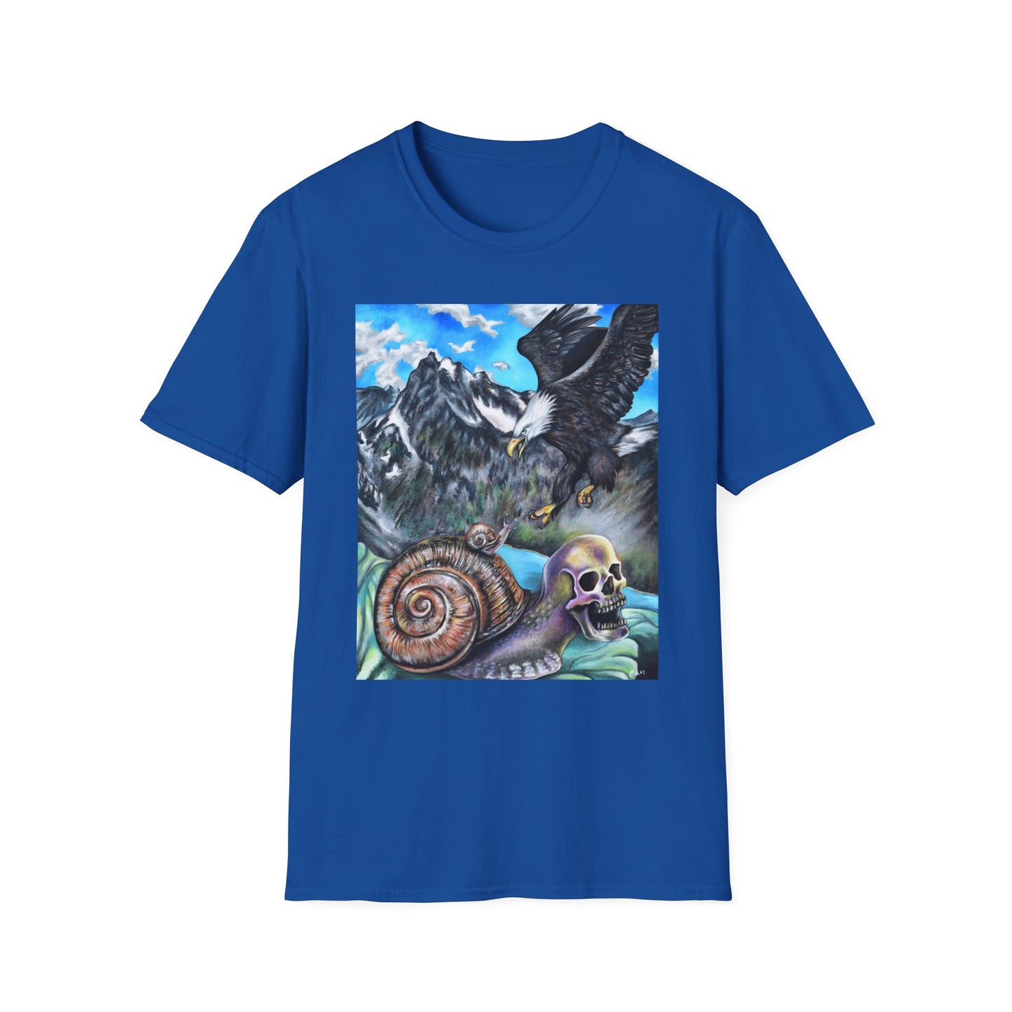 Adventure-Inspired Art Tee, Nature Lover Shirt, Unique Graphic T-Shirt, Boho Casual Wear, Gift for Outdoor Enthusiasts