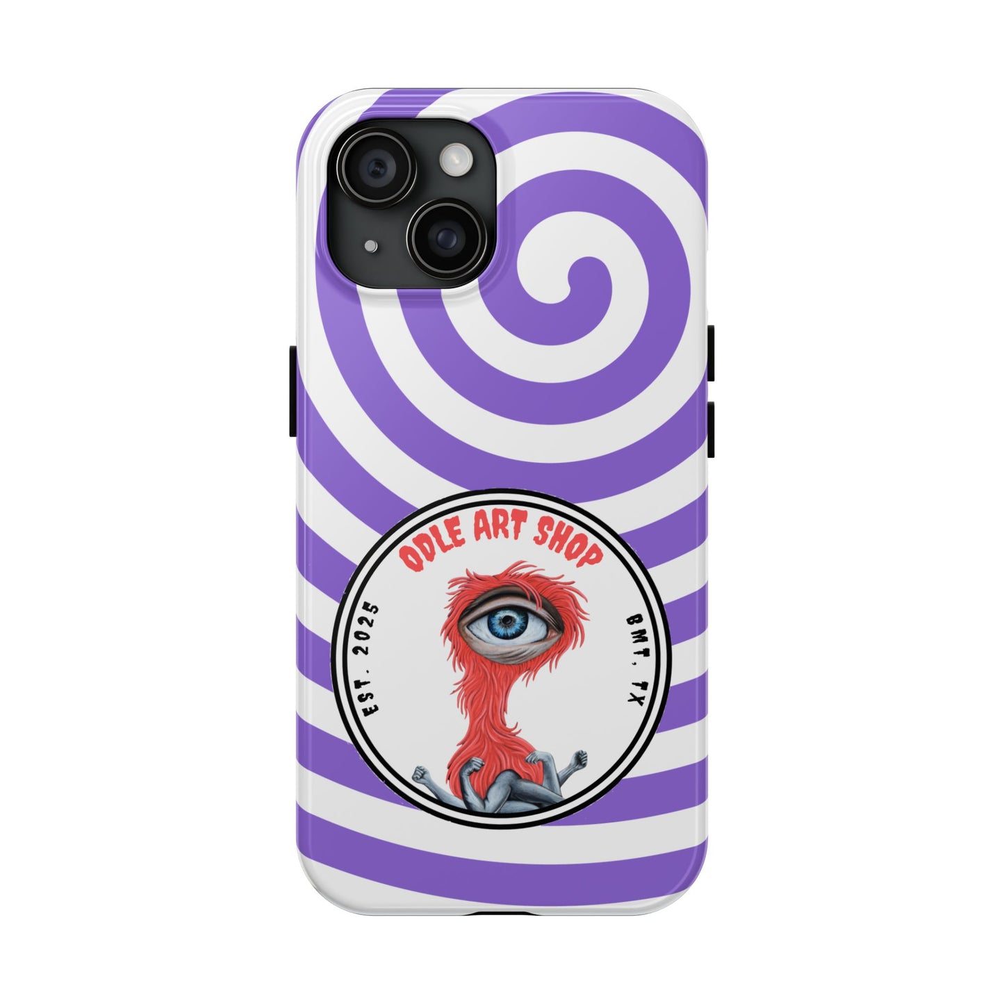 Unique Artistic Tough Phone Cases with Eye Design