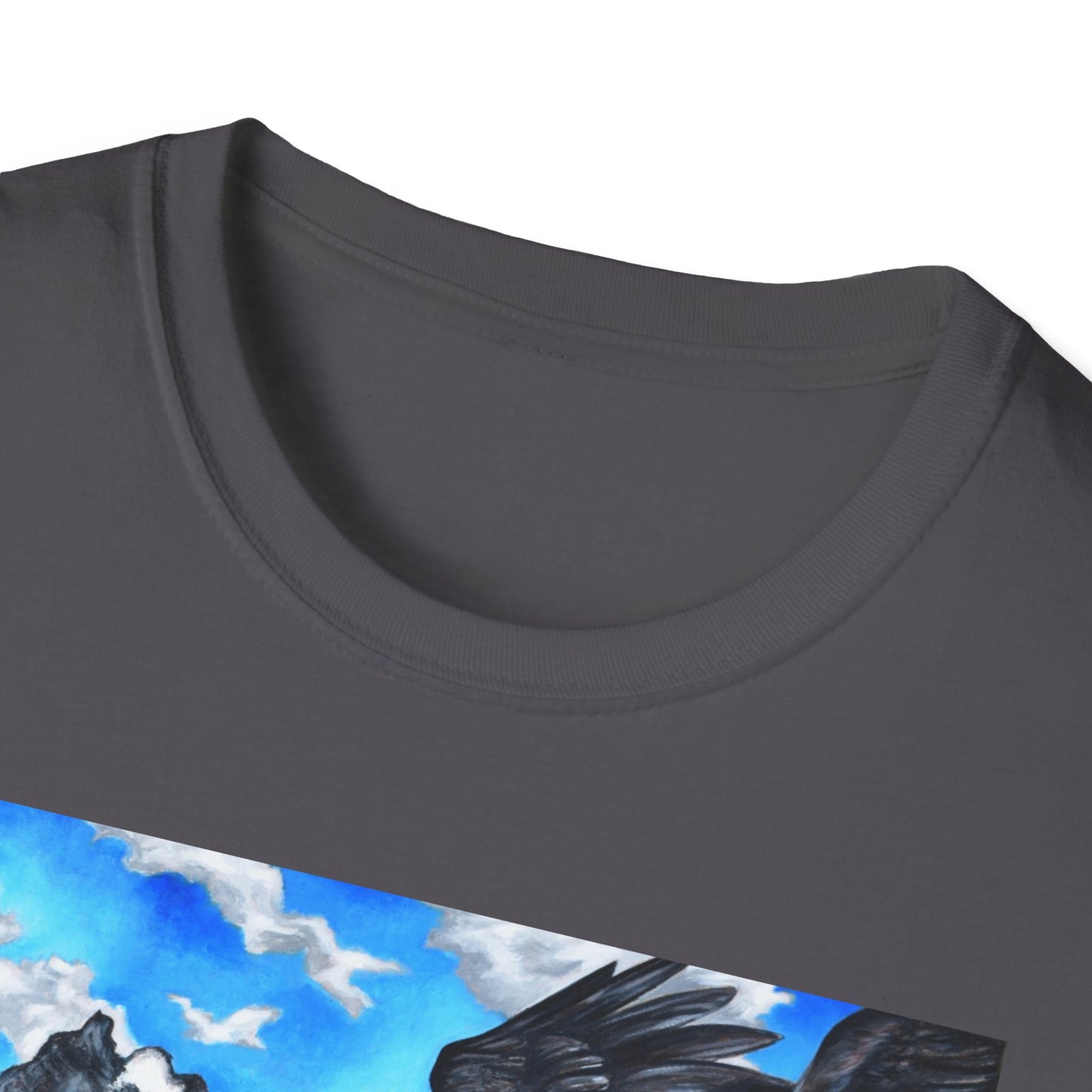 Adventure-Inspired Art Tee, Nature Lover Shirt, Unique Graphic T-Shirt, Boho Casual Wear, Gift for Outdoor Enthusiasts