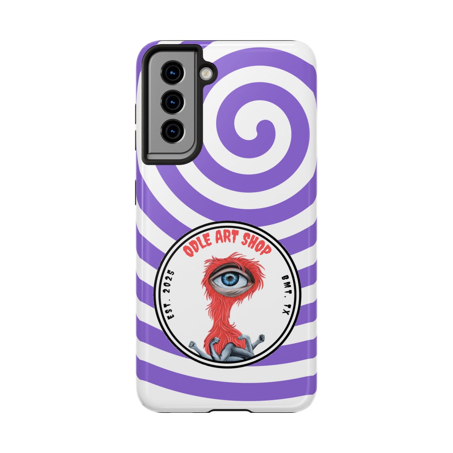 Unique Artistic Tough Phone Cases with Eye Design