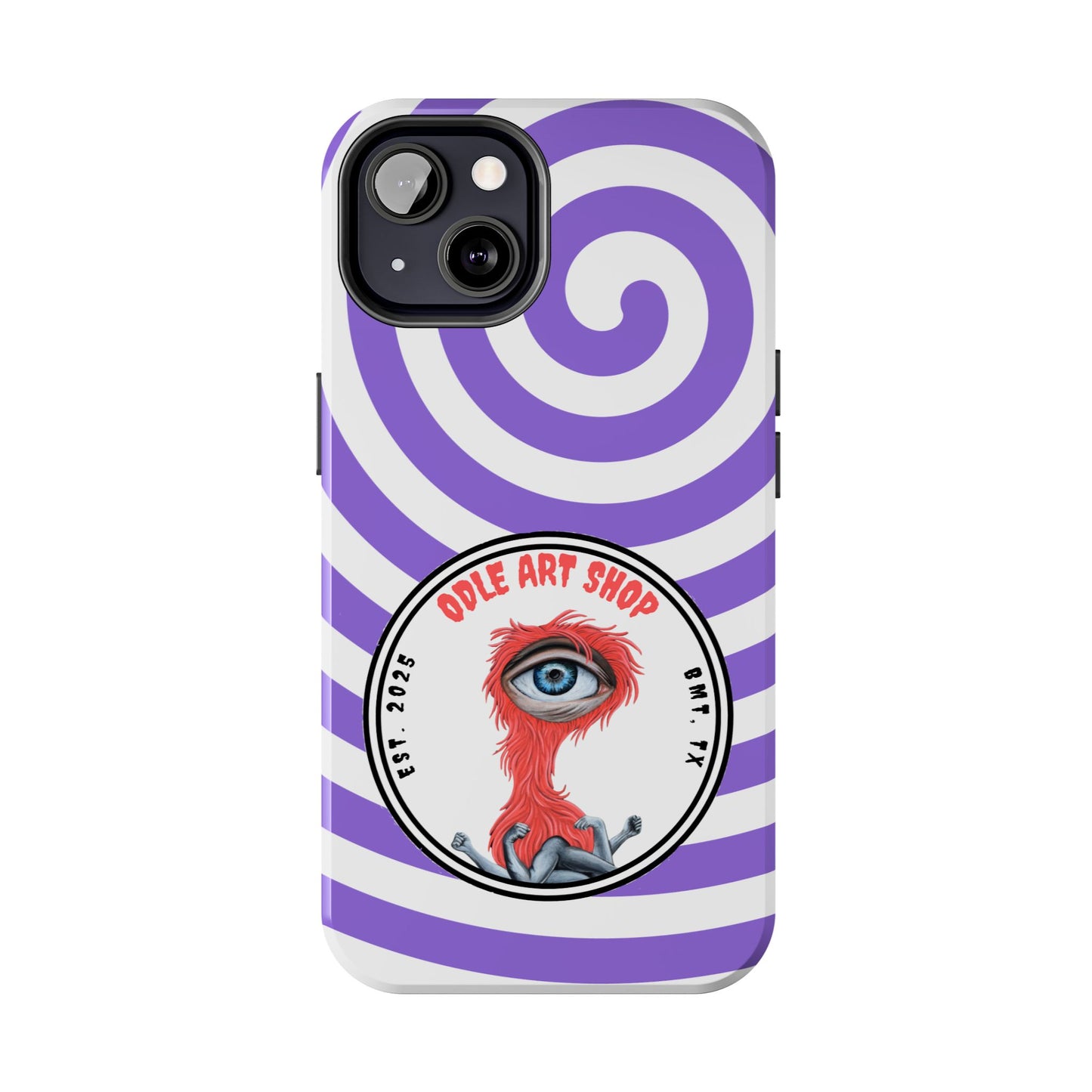 Unique Artistic Tough Phone Cases with Eye Design