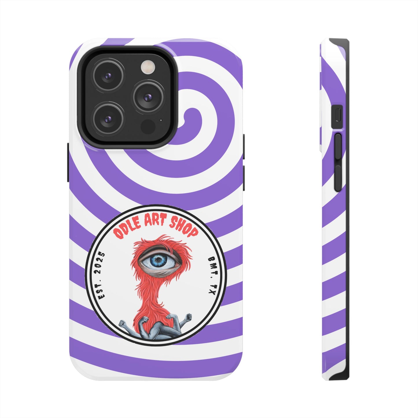 Unique Artistic Tough Phone Cases with Eye Design