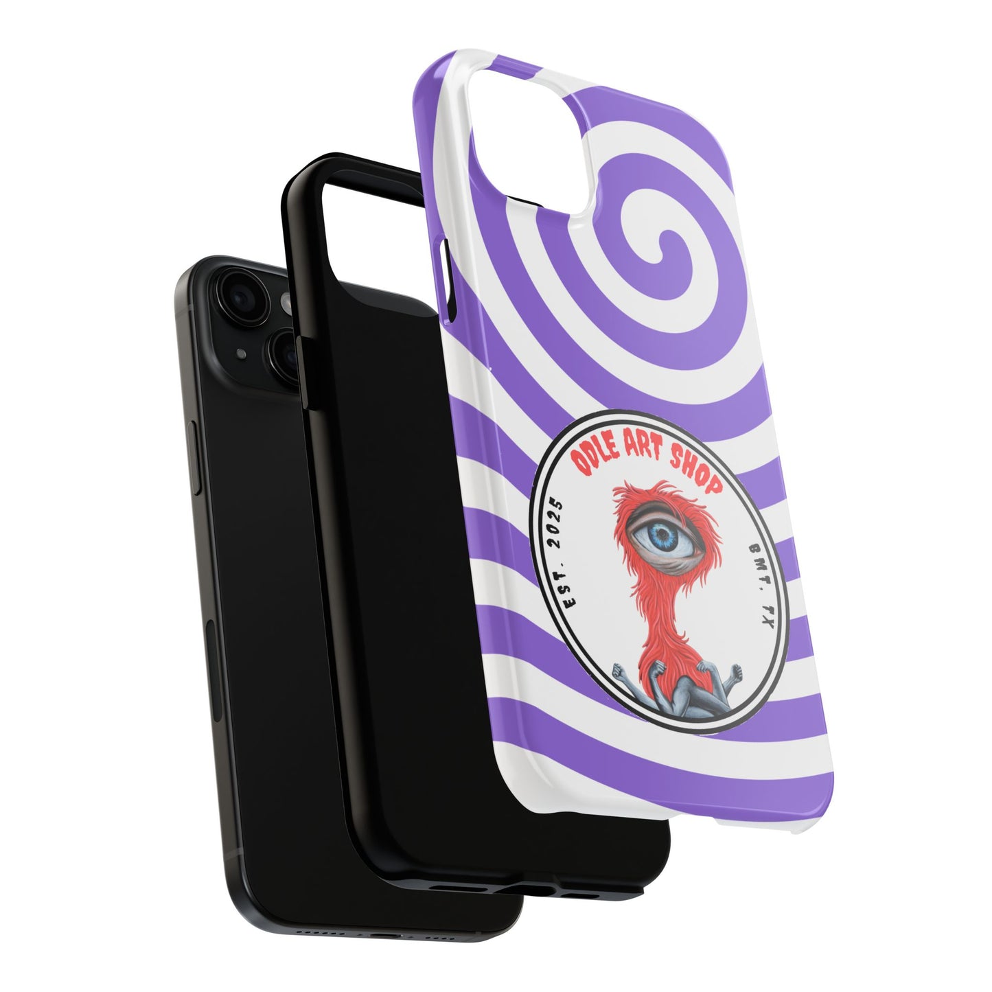 Unique Artistic Tough Phone Cases with Eye Design