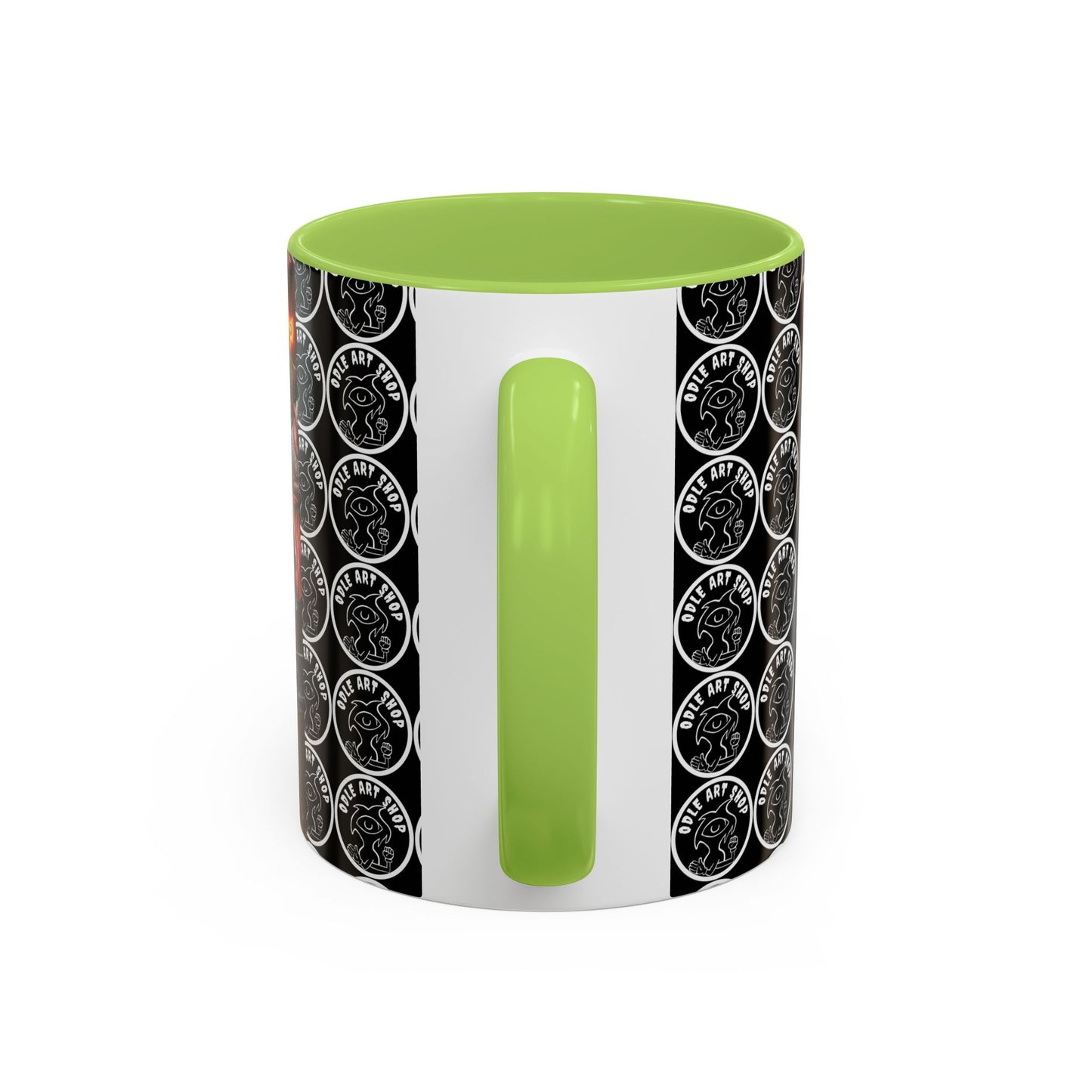 Bad Dream Coffee Mug — Lizard Man Party Monster Coffee Mug (11/15 oz)