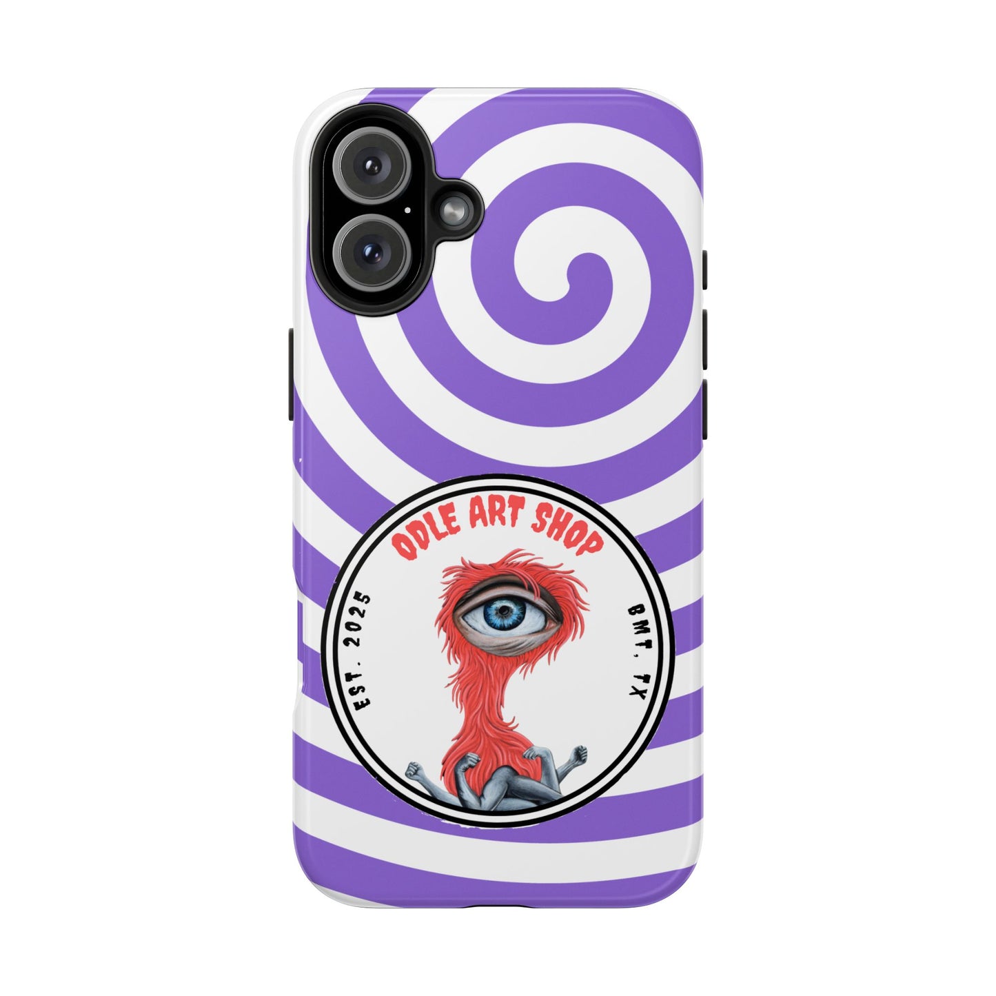 Unique Artistic Tough Phone Cases with Eye Design
