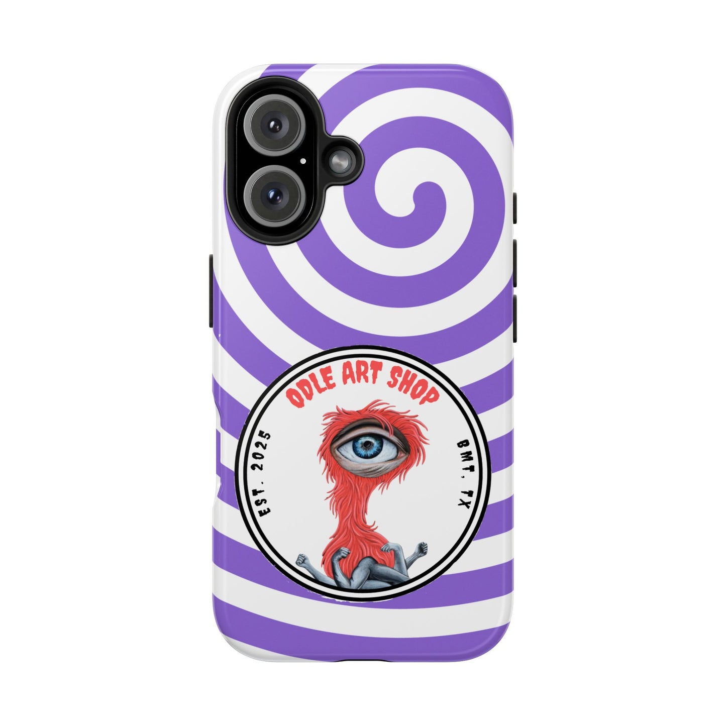 Unique Artistic Tough Phone Cases with Eye Design