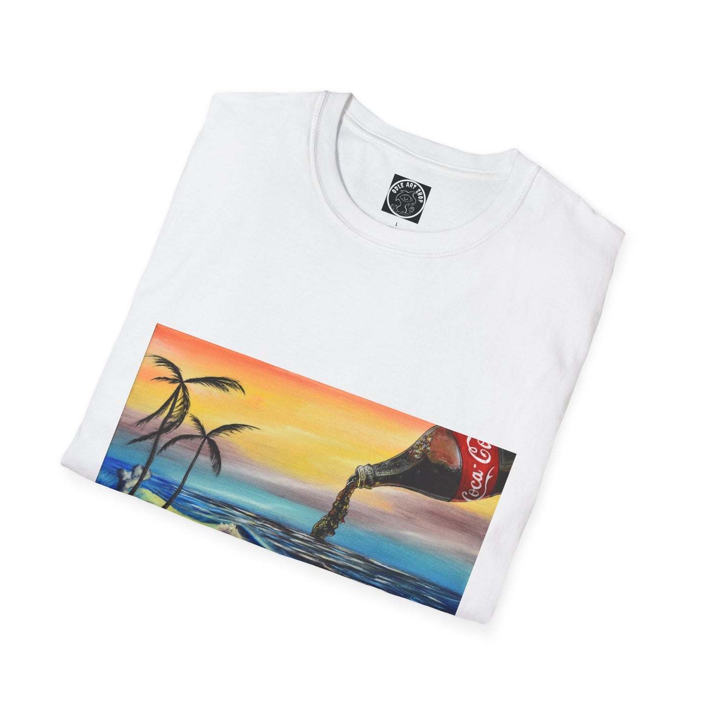 Coca-Cola Beach Vibes Unisex Softstyle T-Shirt