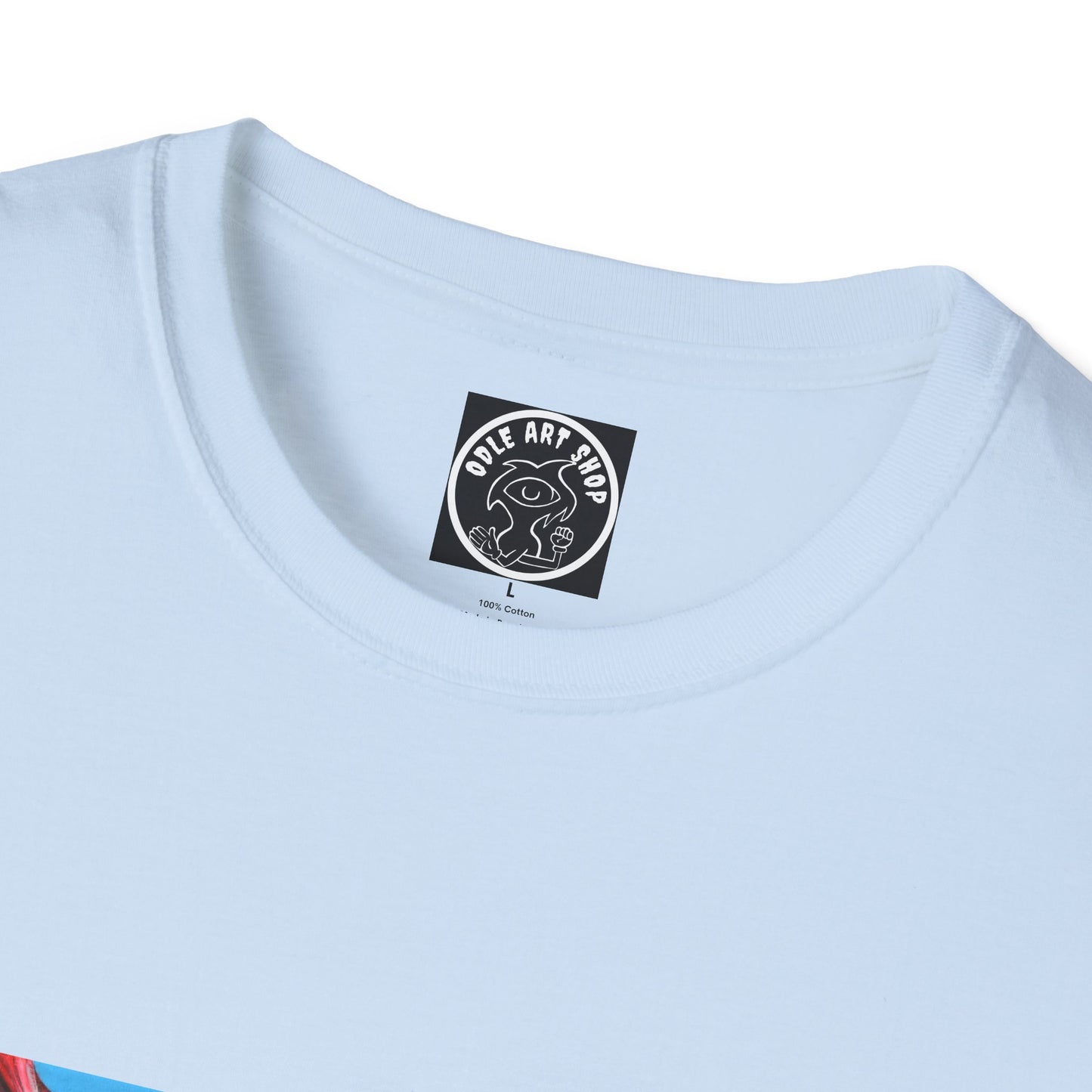 Cosmic Wave T-Shirt — Surreal Meteor Ocean Graphic