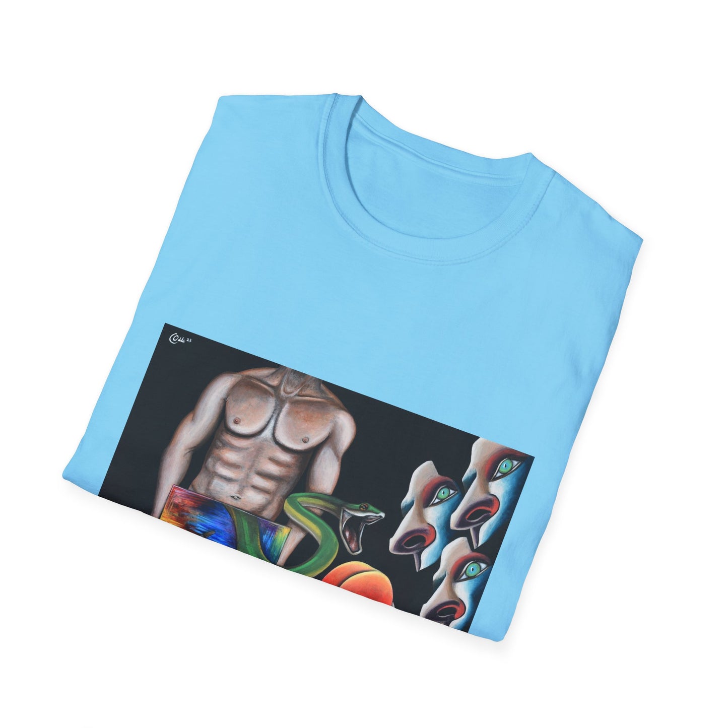 Artistic Unisex Softstyle T-Shirt - Euphemisms Part One