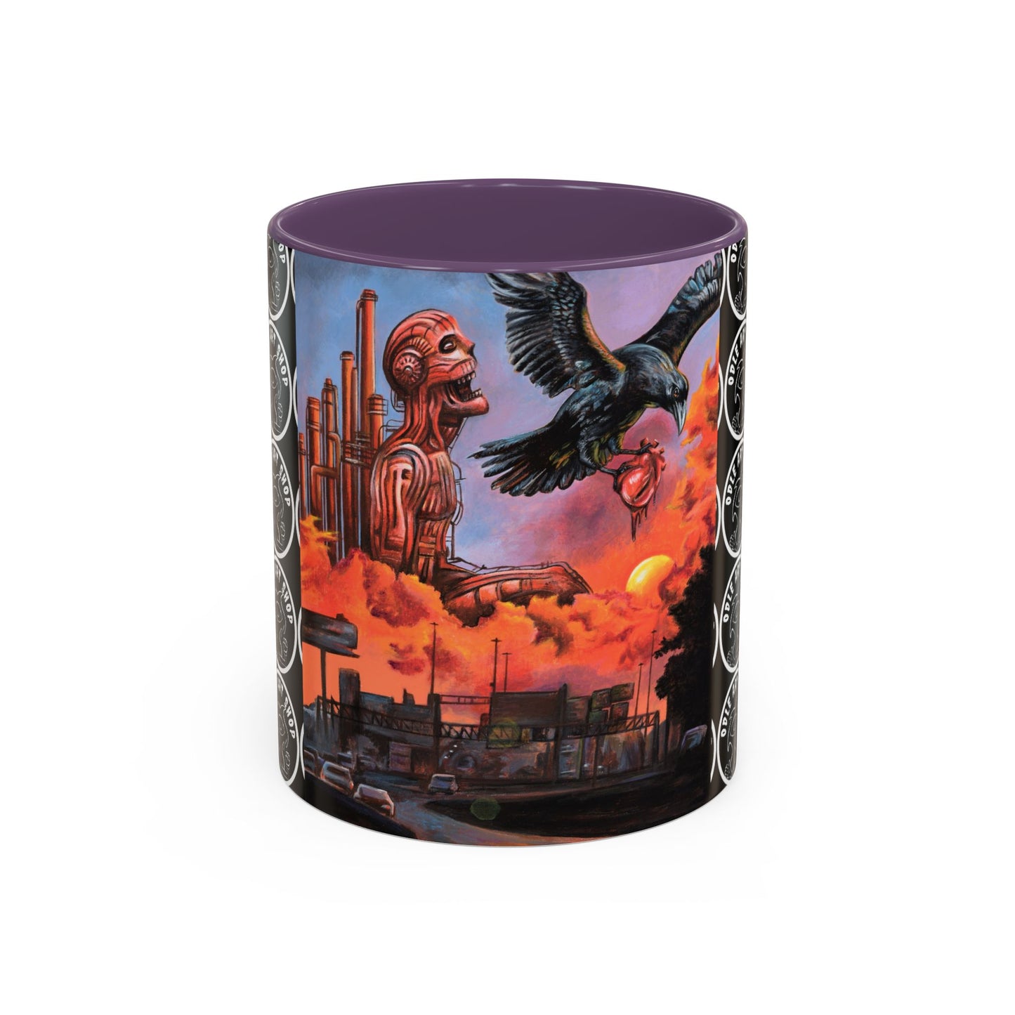 Surreal Art Coffee Mug, Unique Gift for Art Lovers, Home Decor, Black Handle Mug, Perfect for Birthdays, Holidays